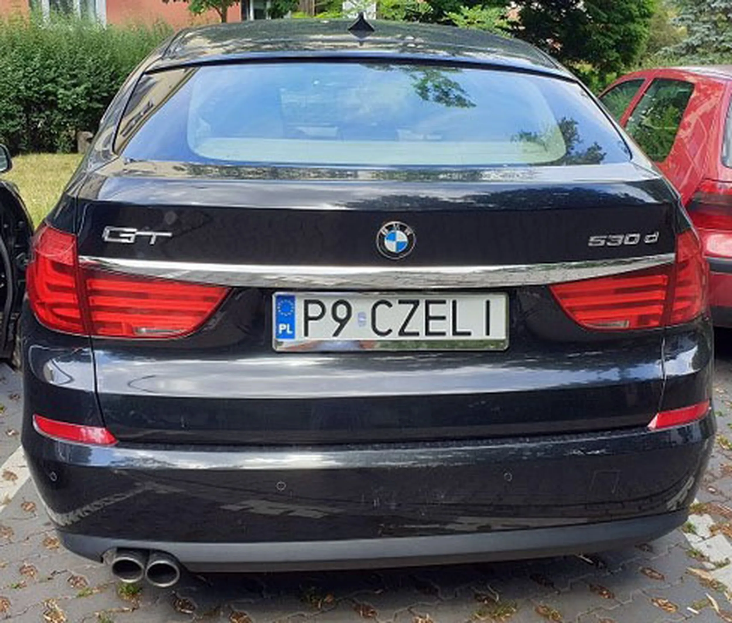 Fajny numer, blacha P9 CZELI