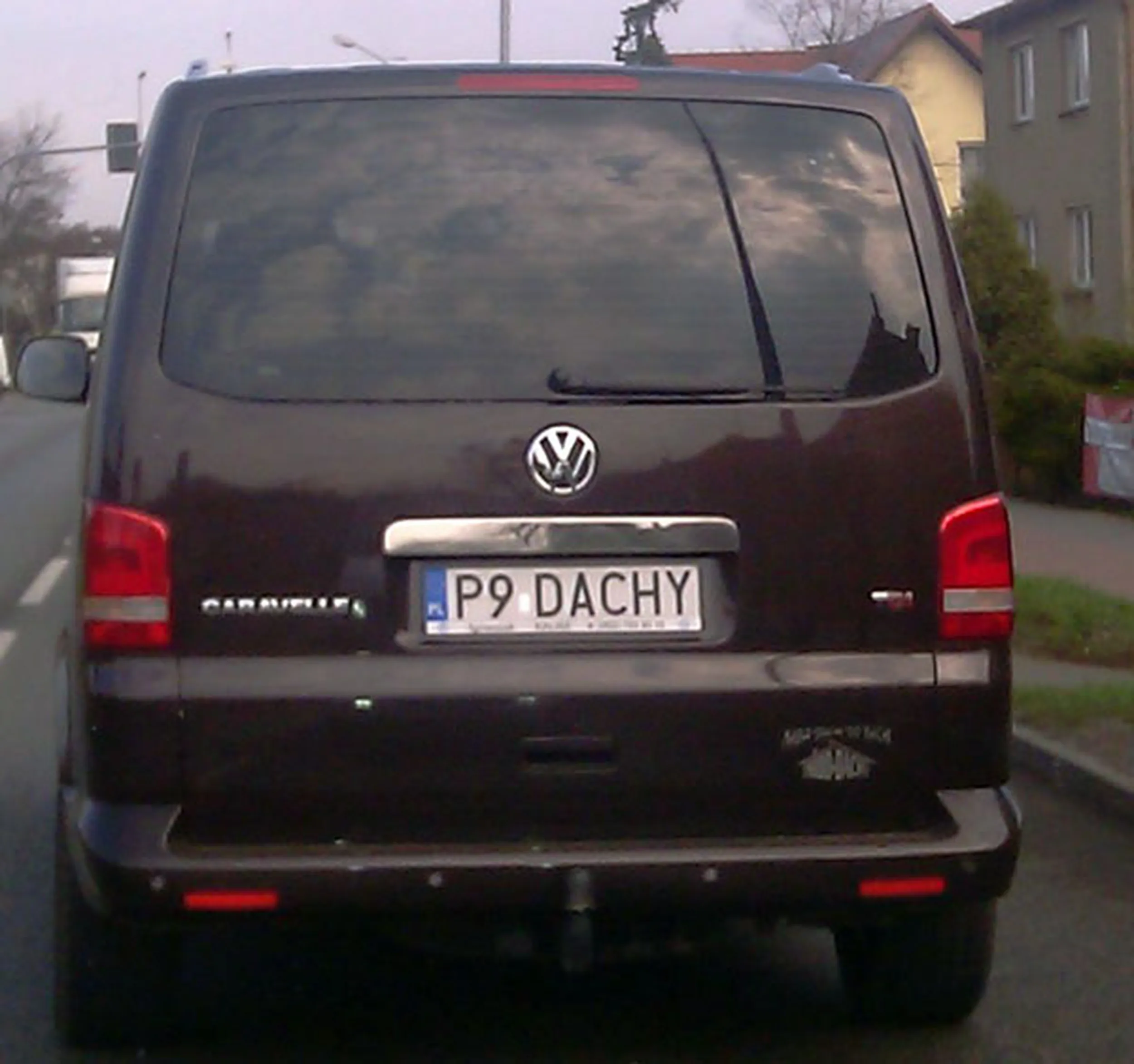 Fajny numer, blacha P9 DACHY