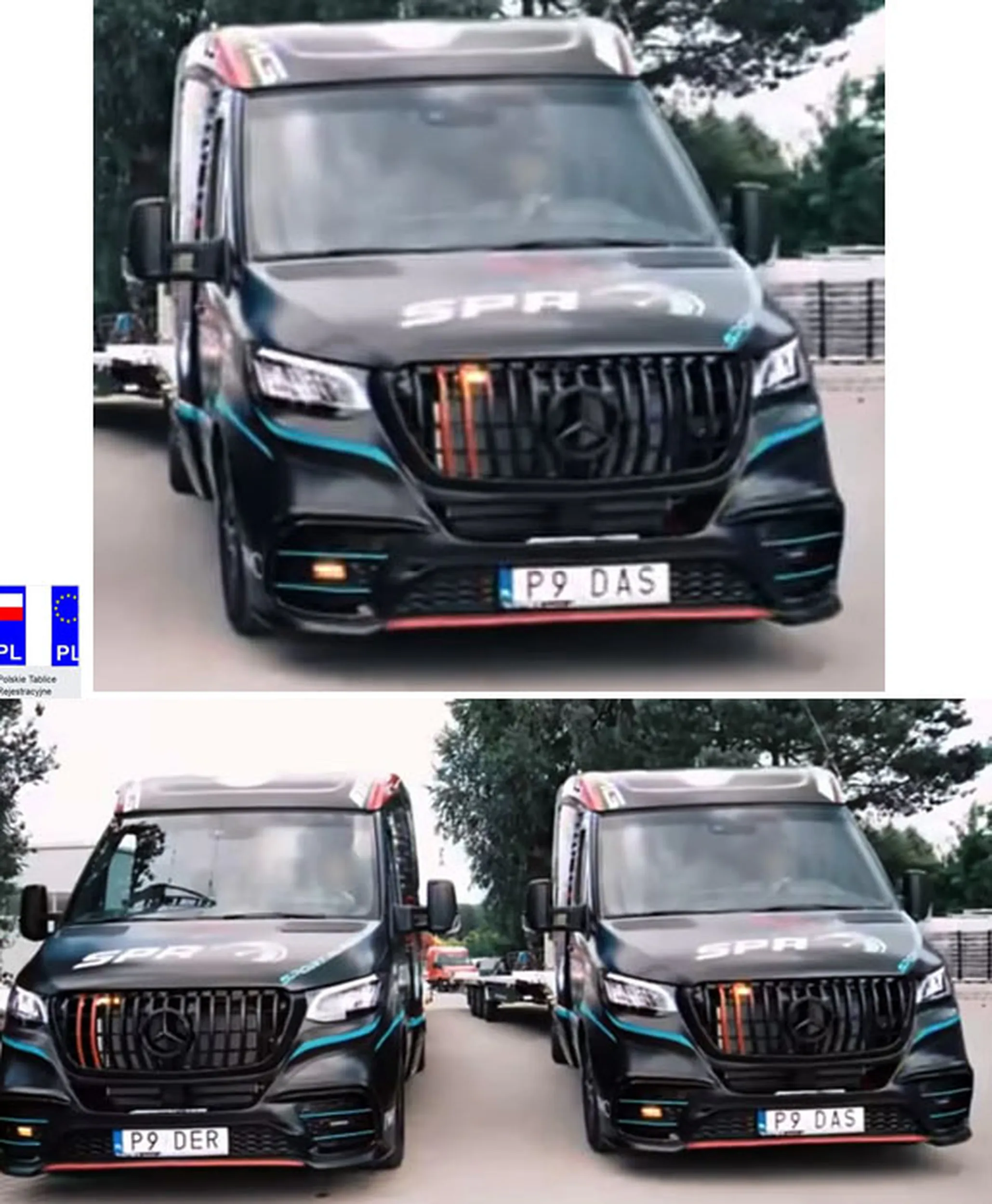 Fajny numer, blacha P9 DAS