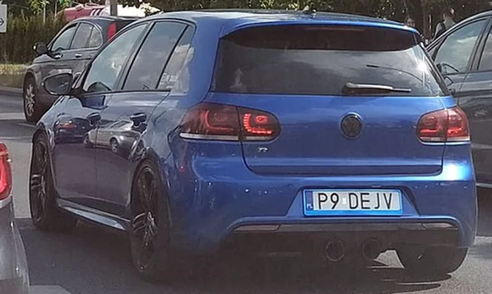 Fajny numer, blacha P9 DEJV