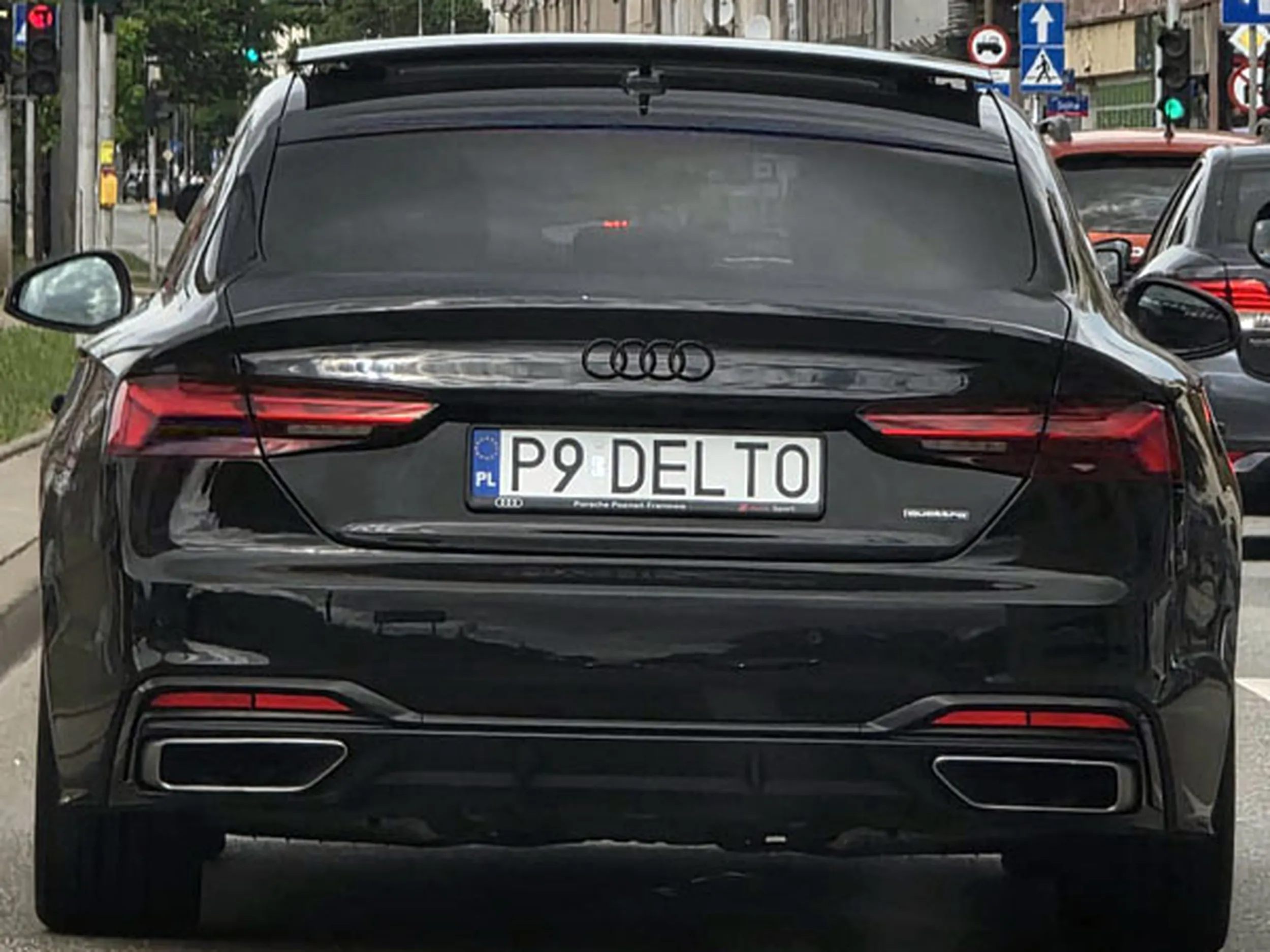 Fajny numer, blacha P9 DELTO