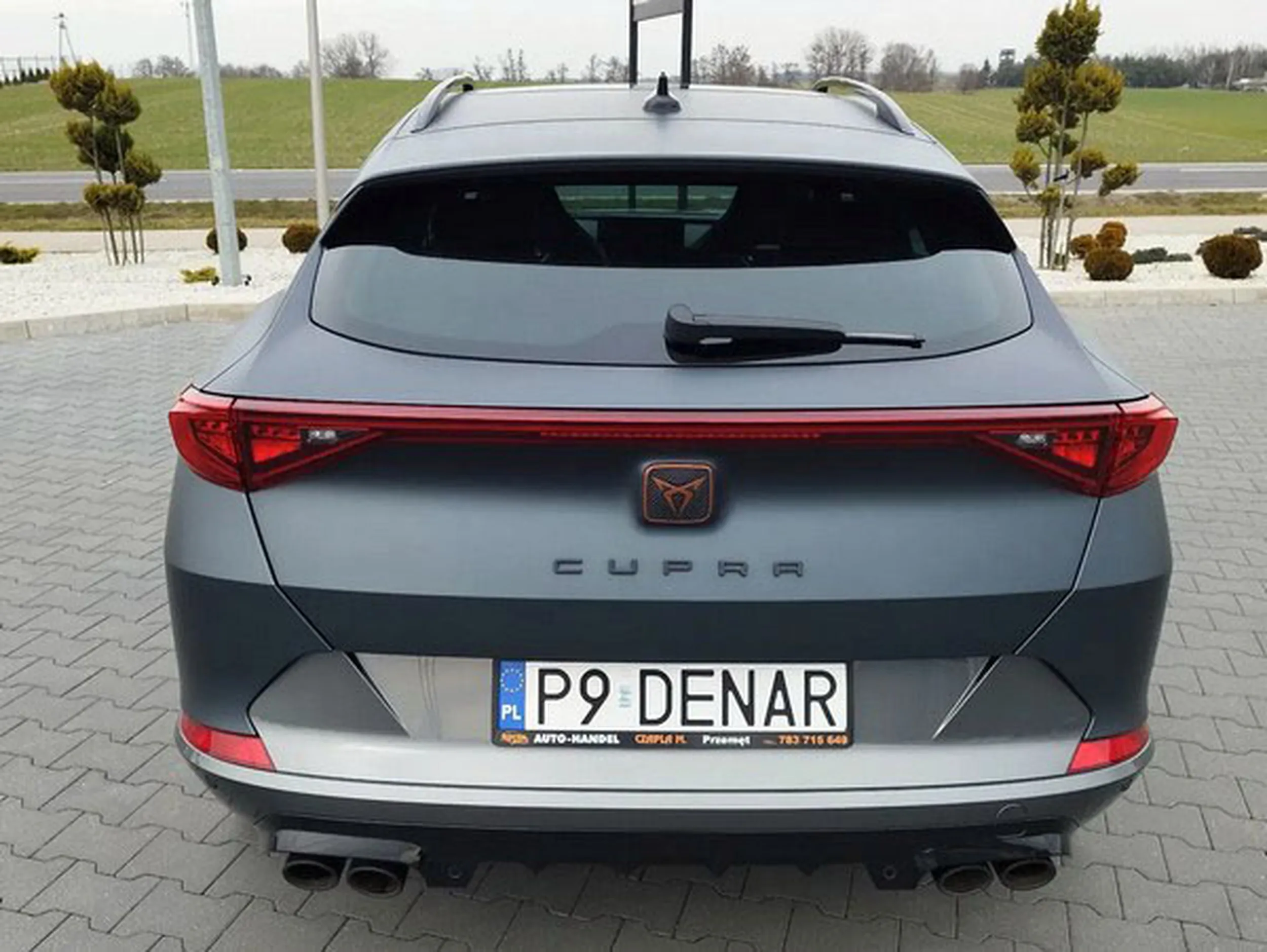 Fajny numer, blacha P9 DENAR