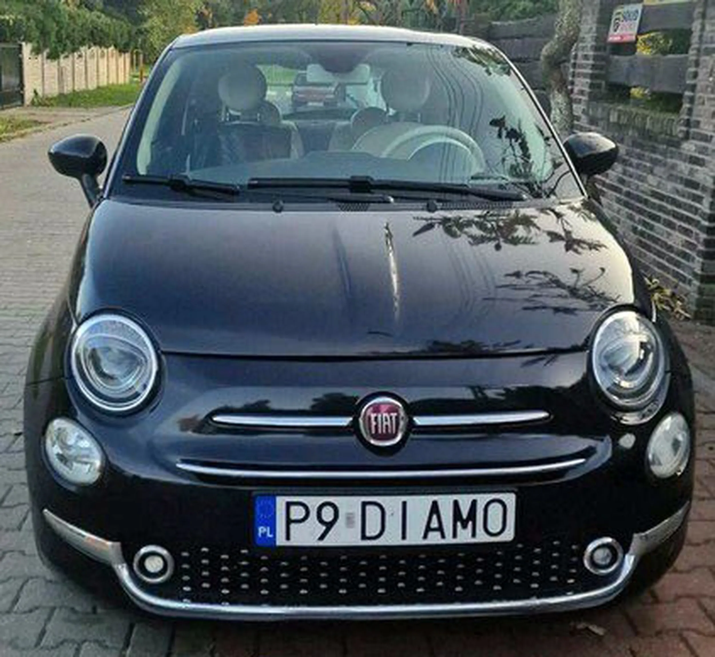 Fajny numer, blacha P9 DIAMO