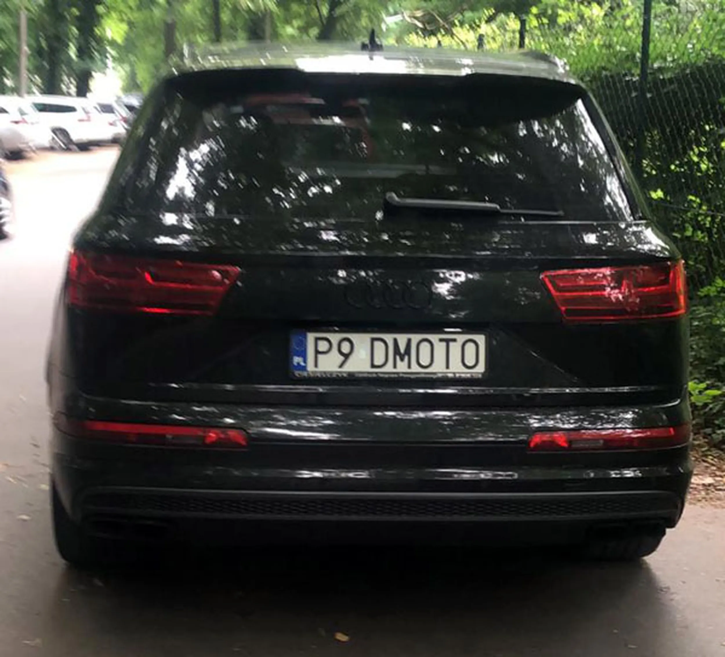 Fajny numer, blacha P9 DMOTO