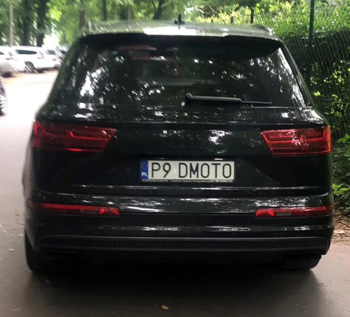 Fajny numer, blacha P9 DMOTO