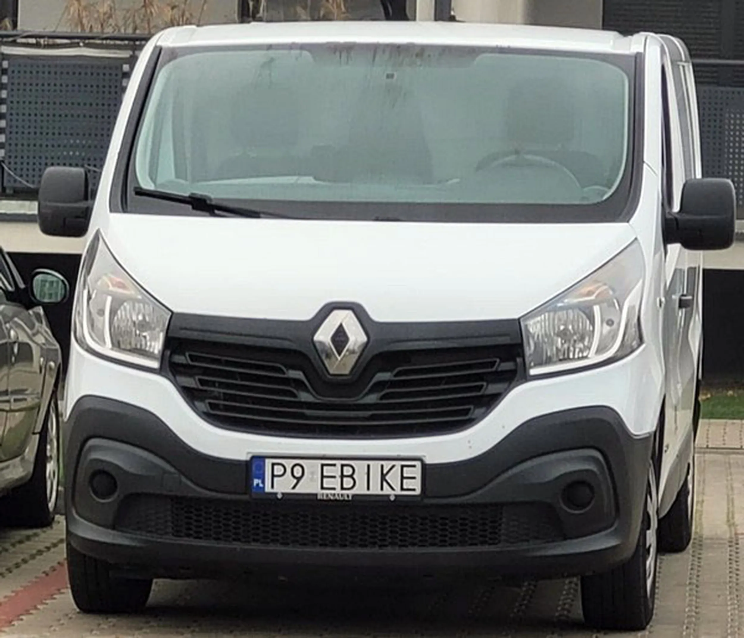 Fajny numer, blacha P9 EBIKE