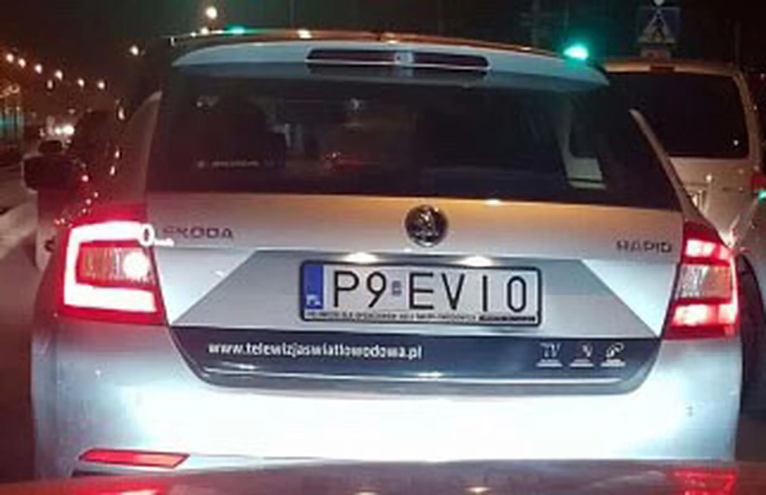 Fajny numer, blacha P9 EVI0