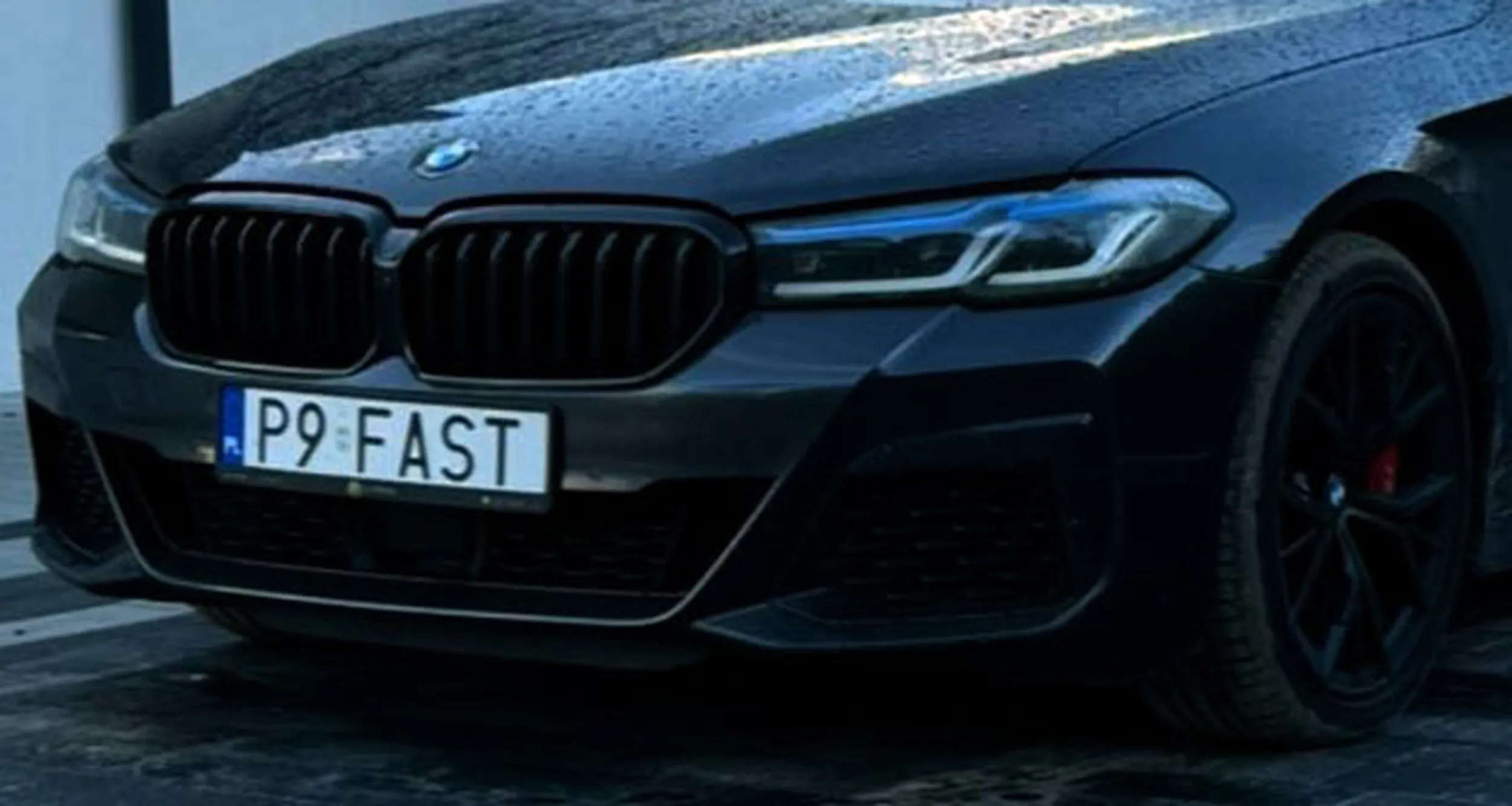 Fajny numer, blacha P9 FAST