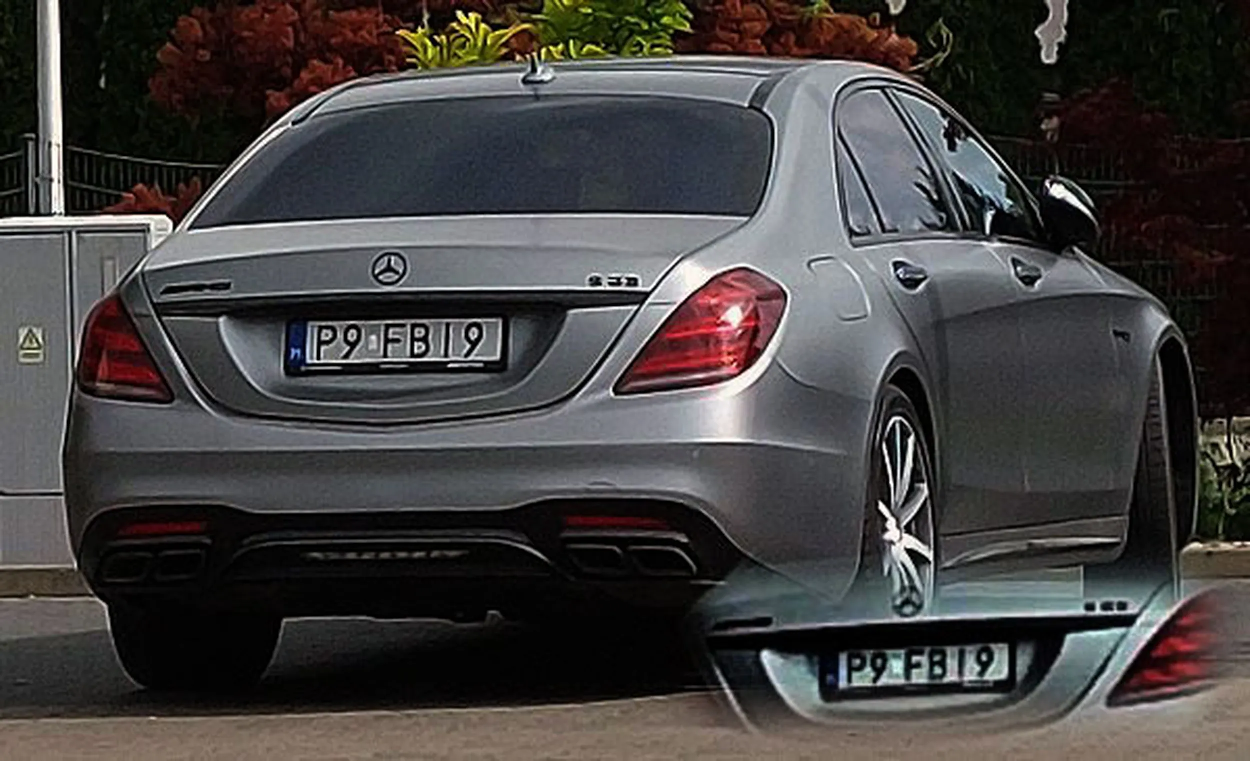 Fajny numer, blacha P9 FBI9