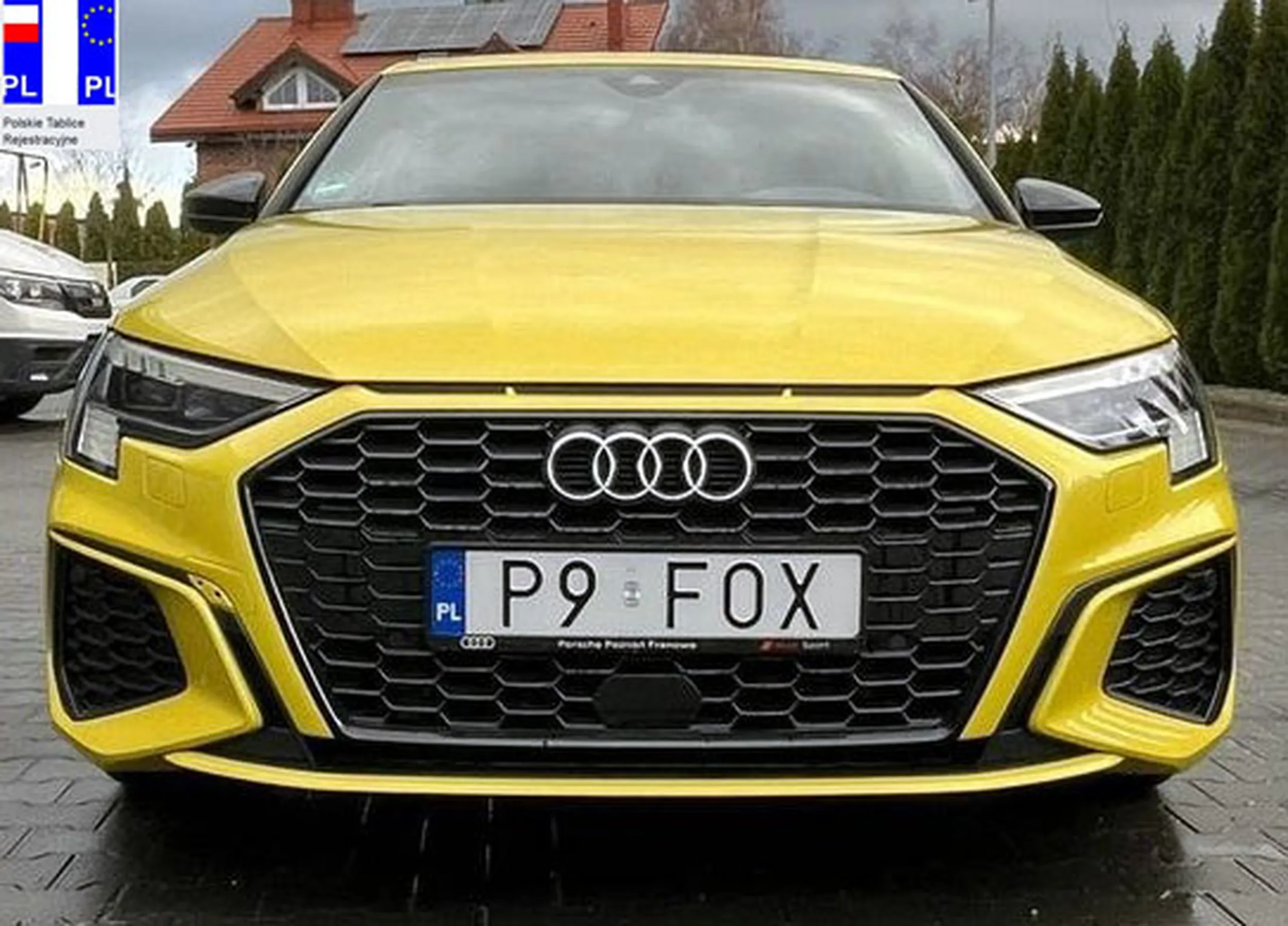 Fajny numer, blacha P9 FOX