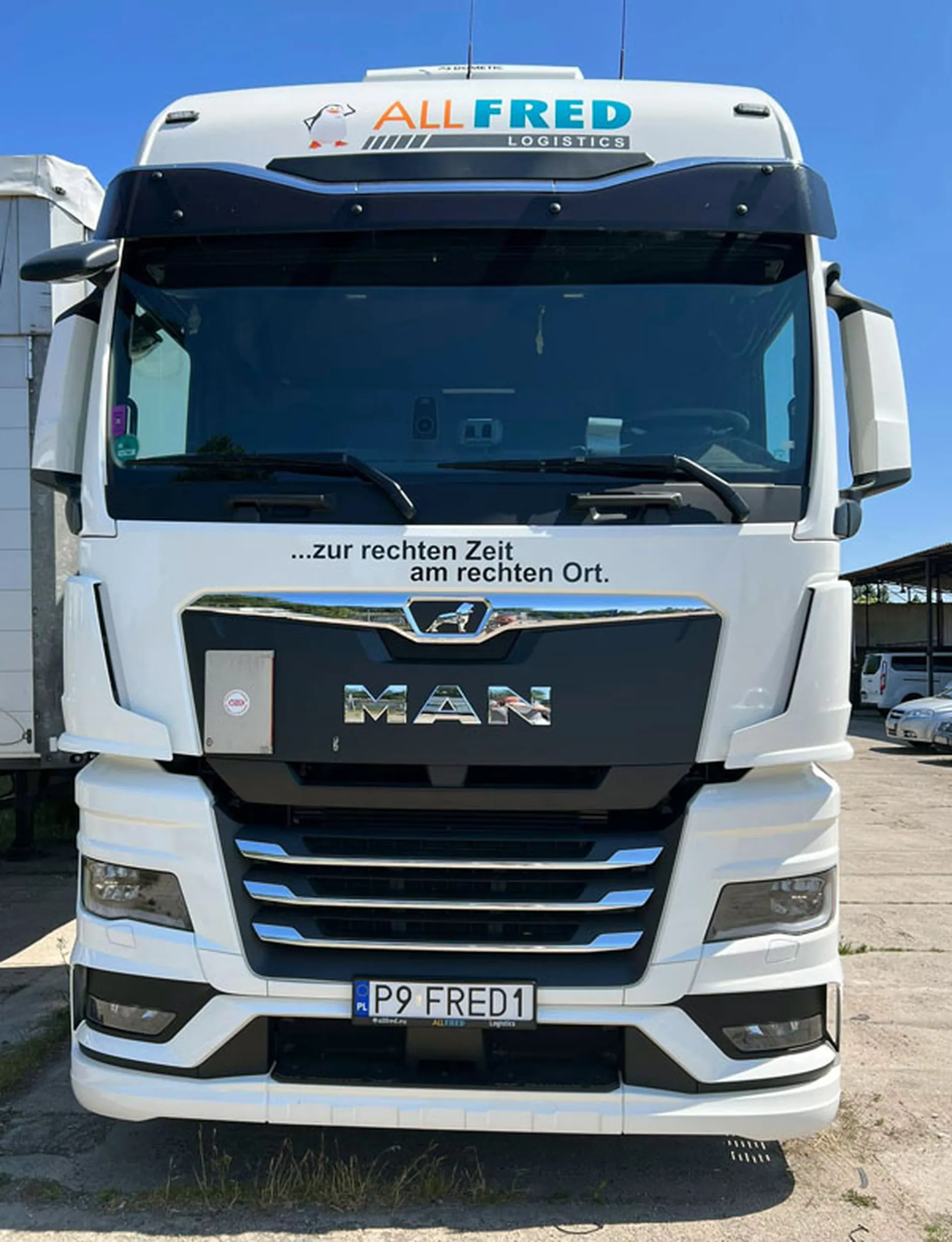 Fajny numer, blacha P9 FRED1