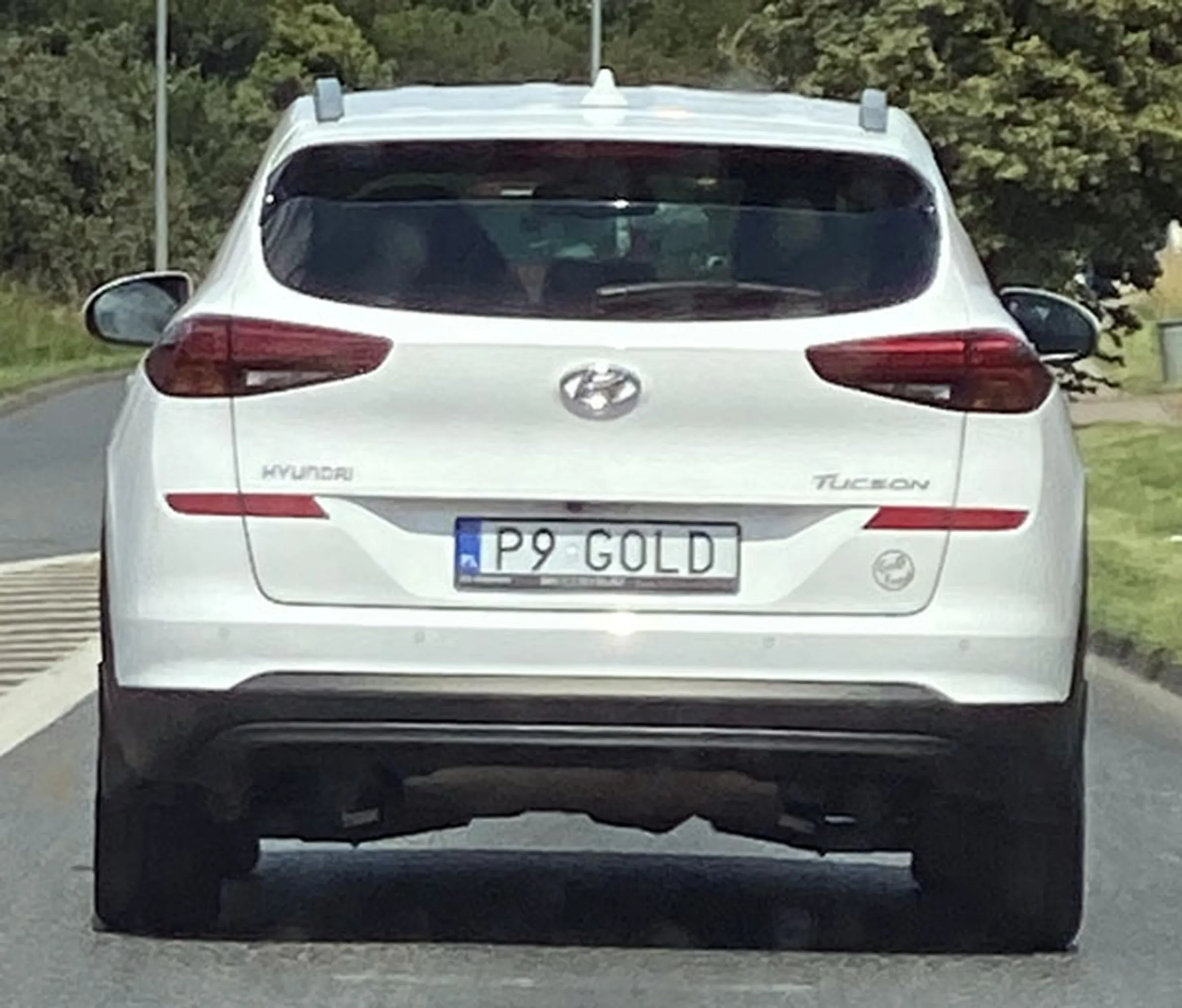 Fajny numer, blacha P9 GOLD