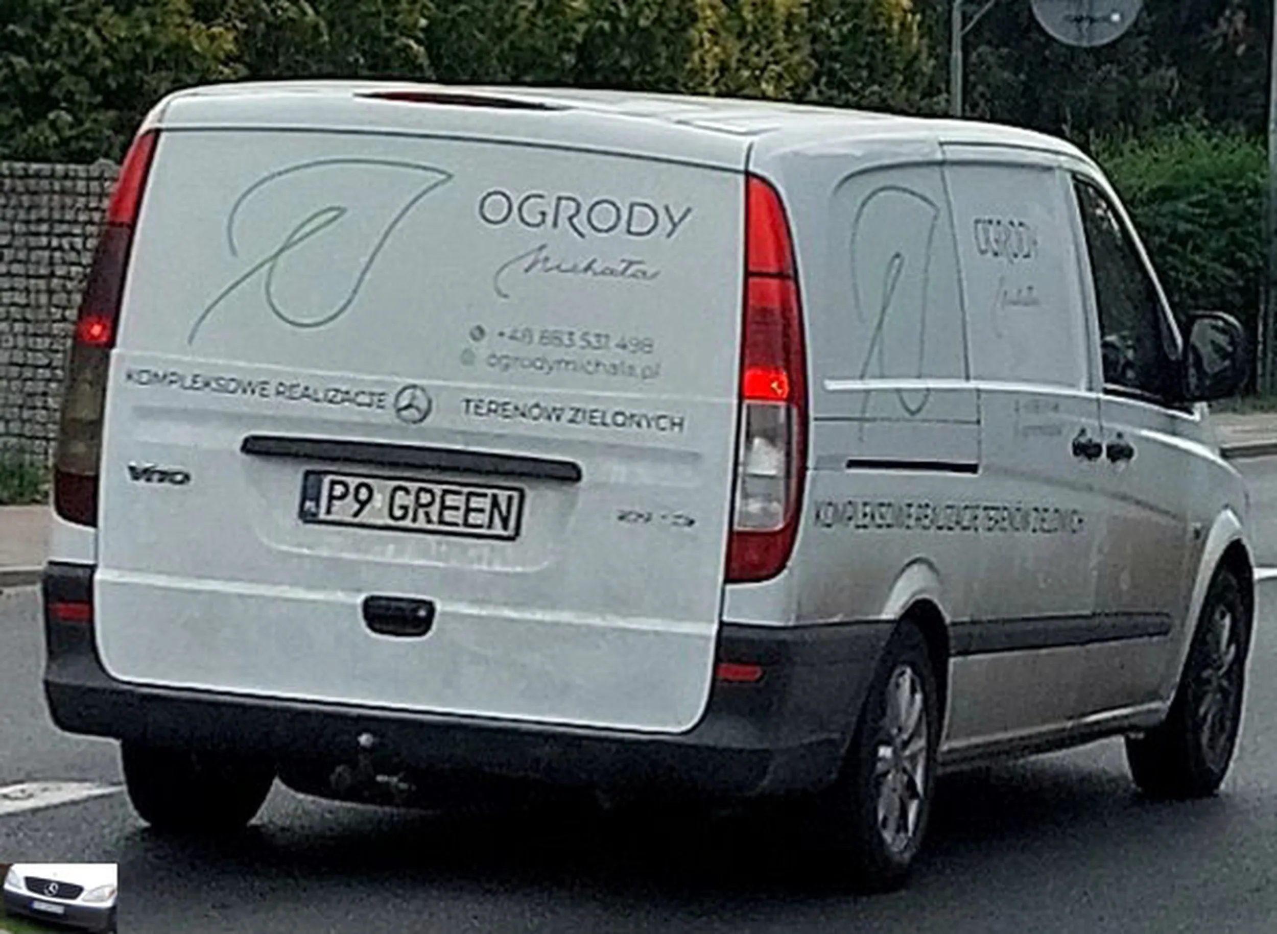 Fajny numer, blacha P9 GREEN