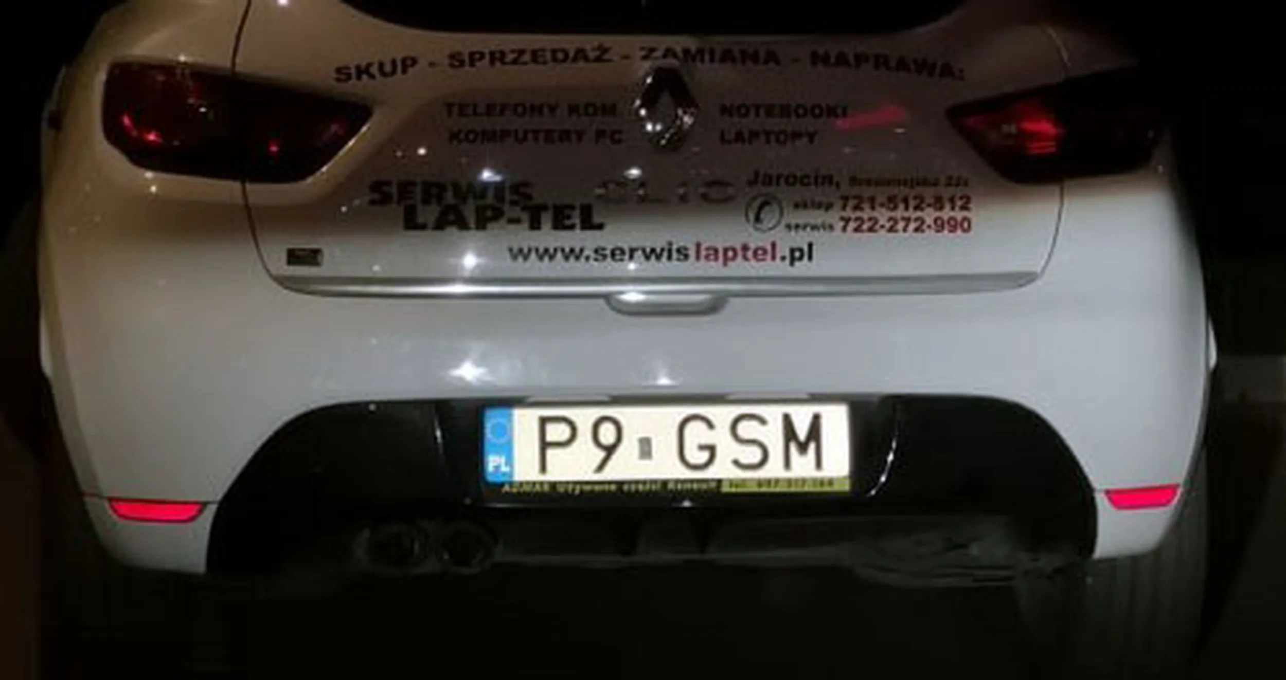 Fajny numer, blacha P9 GSM