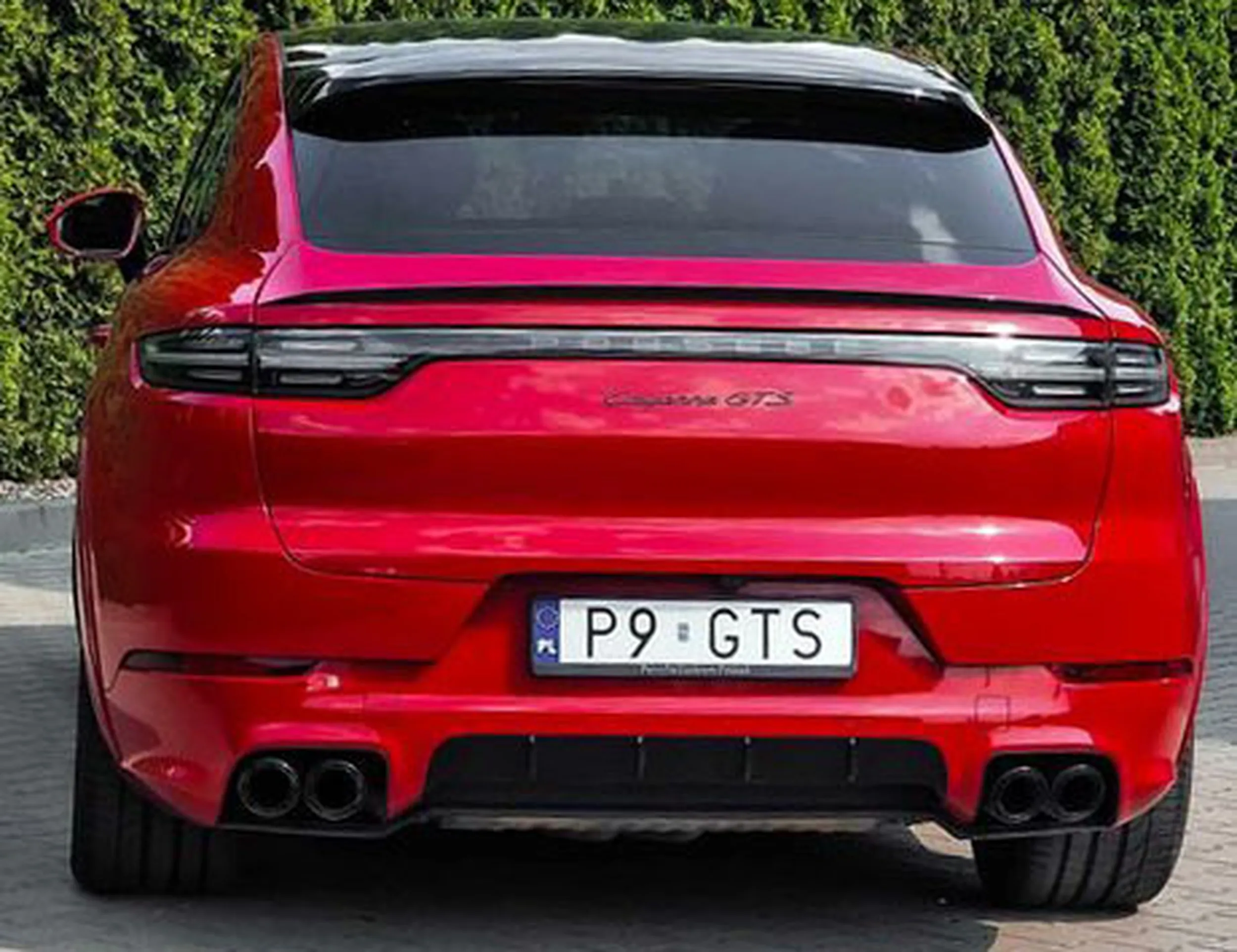 Fajny numer, blacha P9 GTS