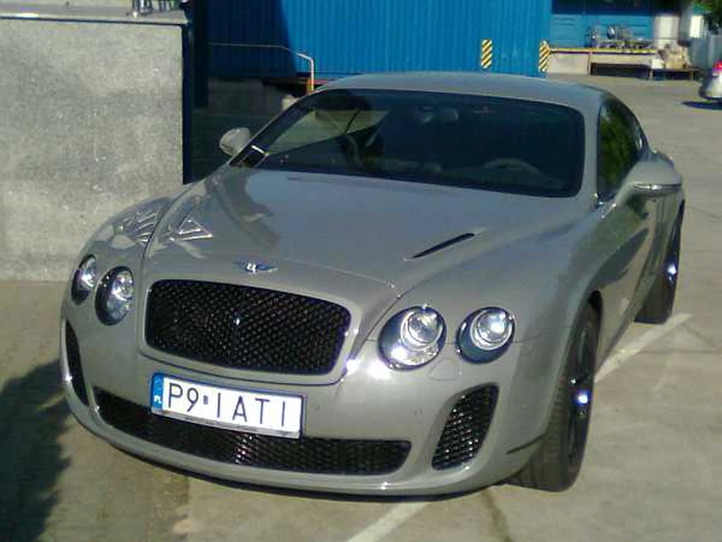 Fajny numer, blacha P9 IATI