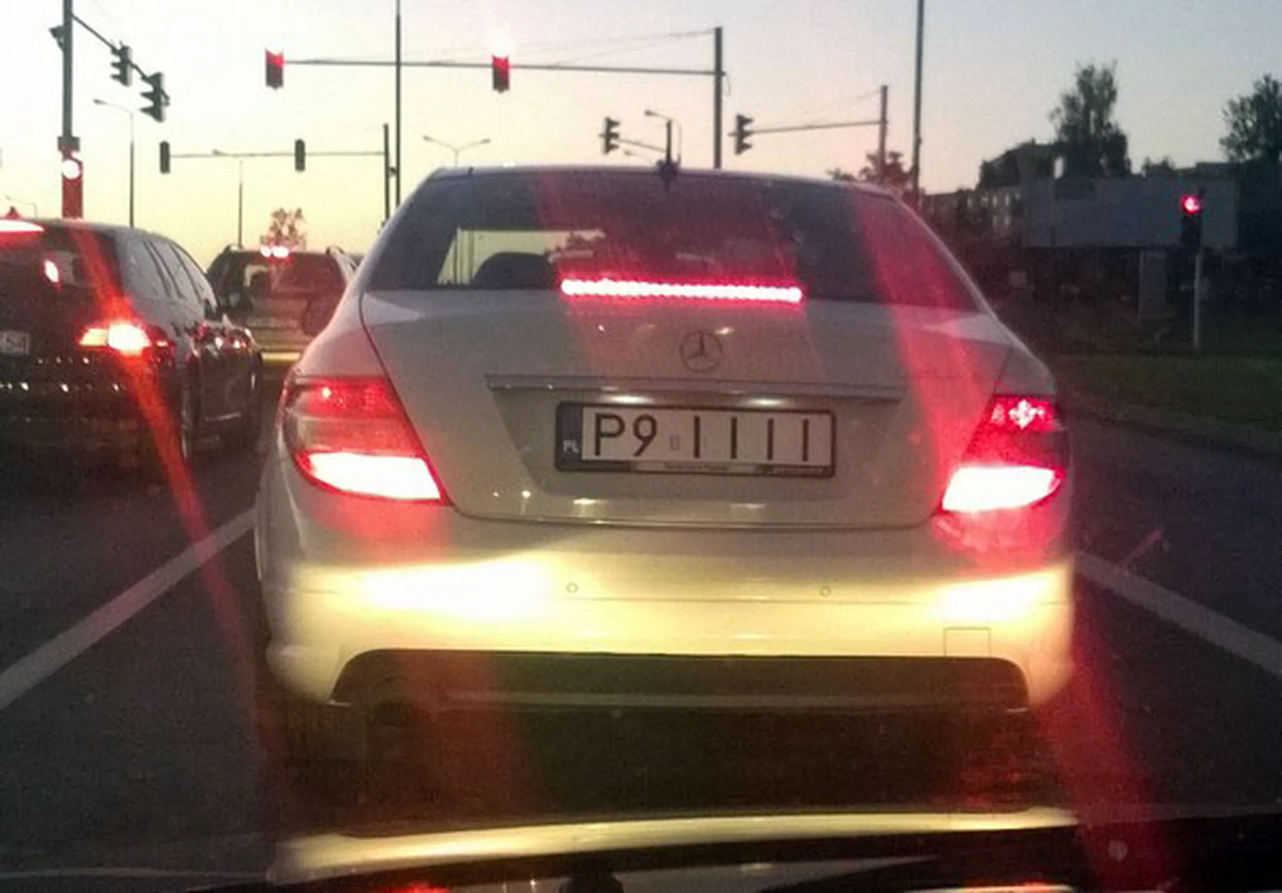 Fajny numer, blacha P9 IIII