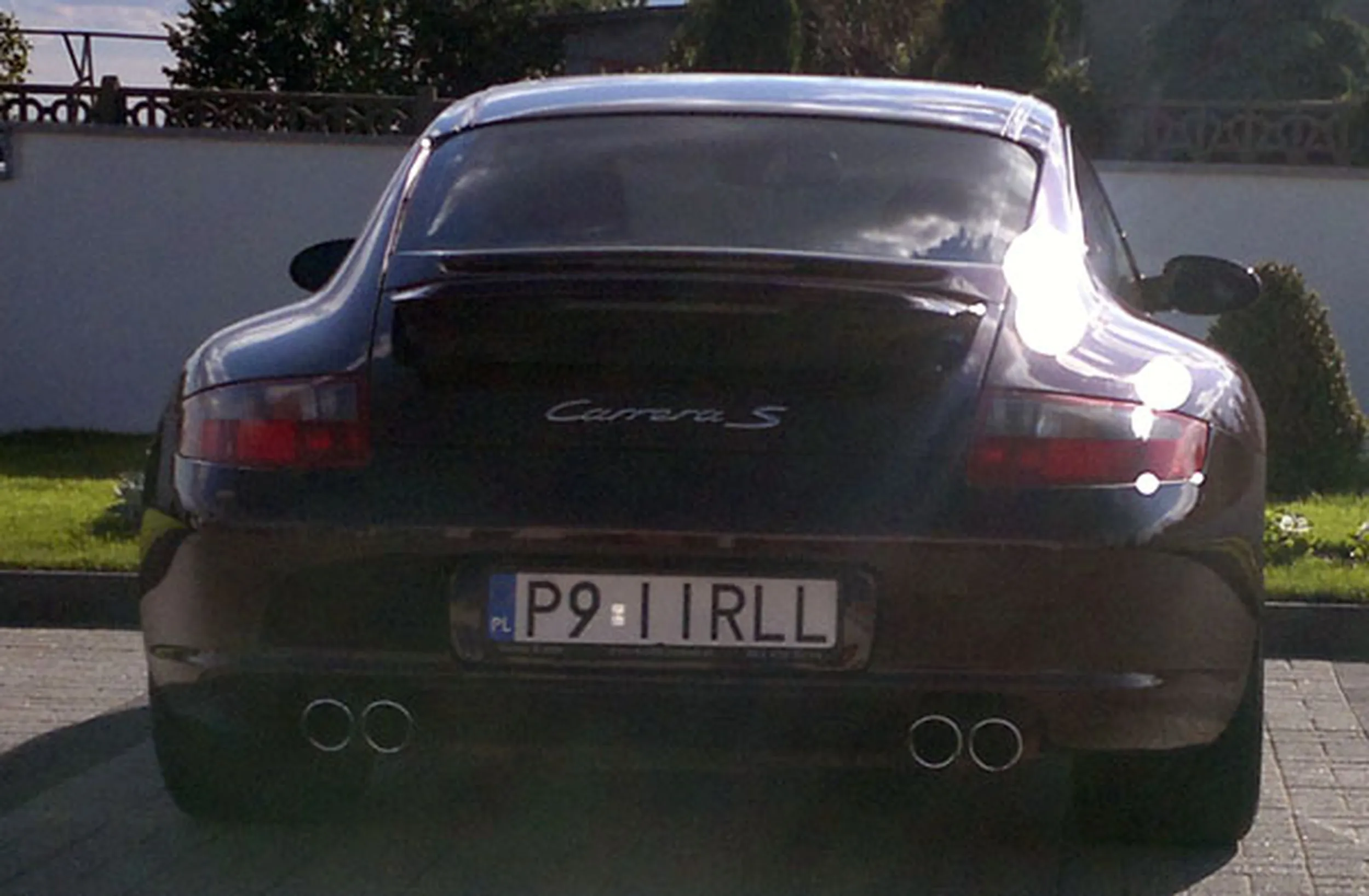 Fajny numer, blacha P9 IIRLL