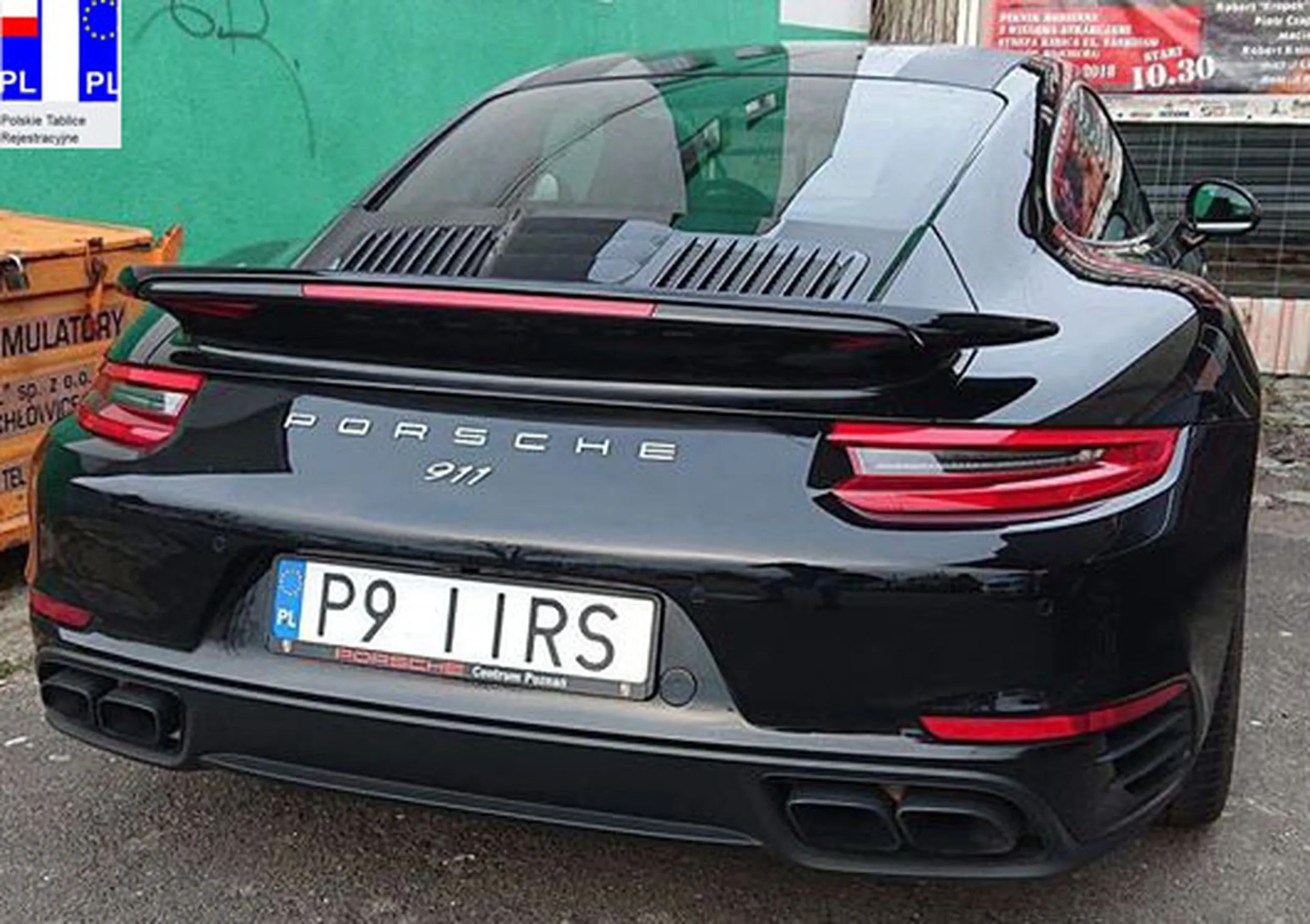 Fajny numer, blacha P9 IIRS