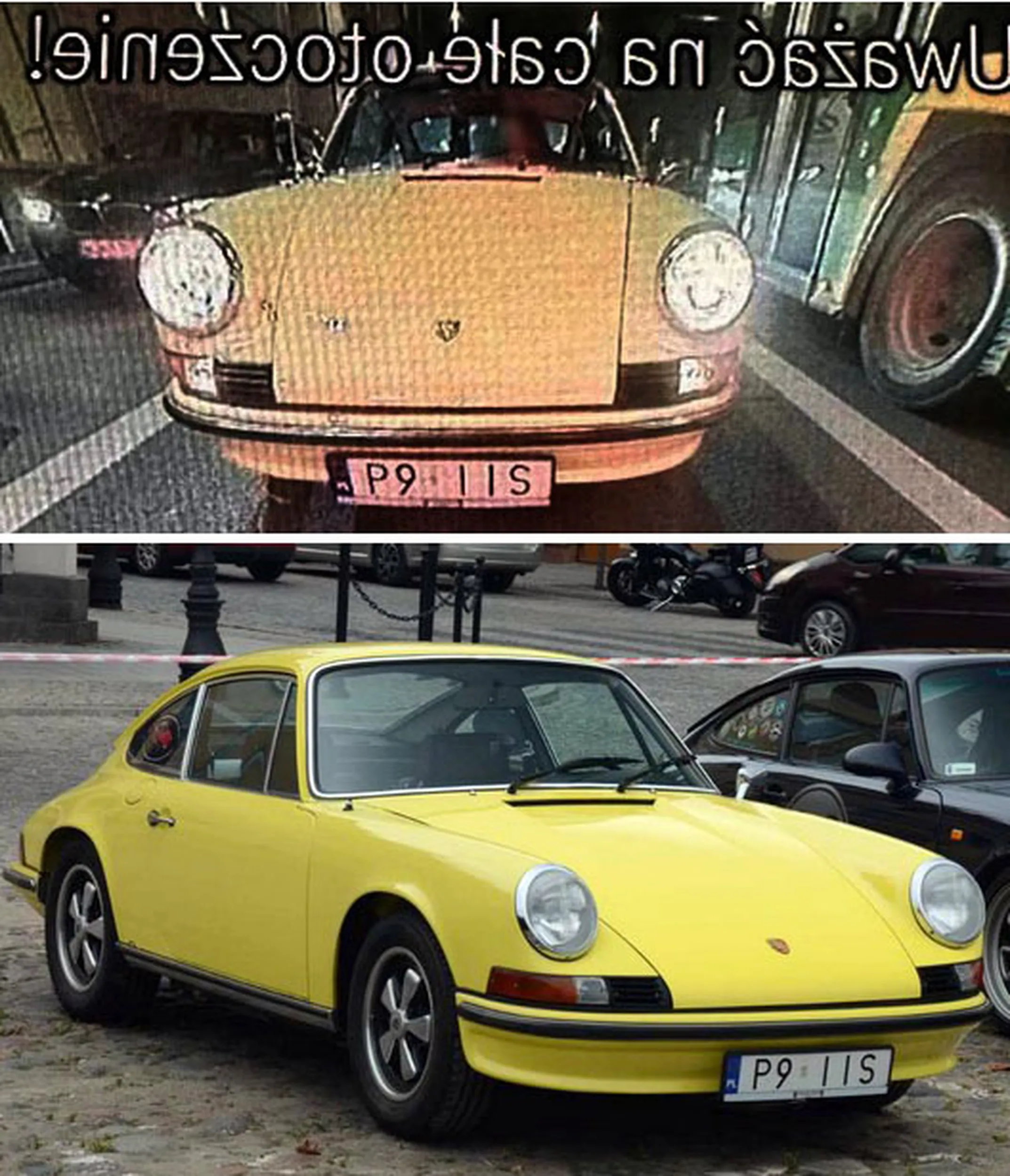 Fajny numer, blacha P9 IIS