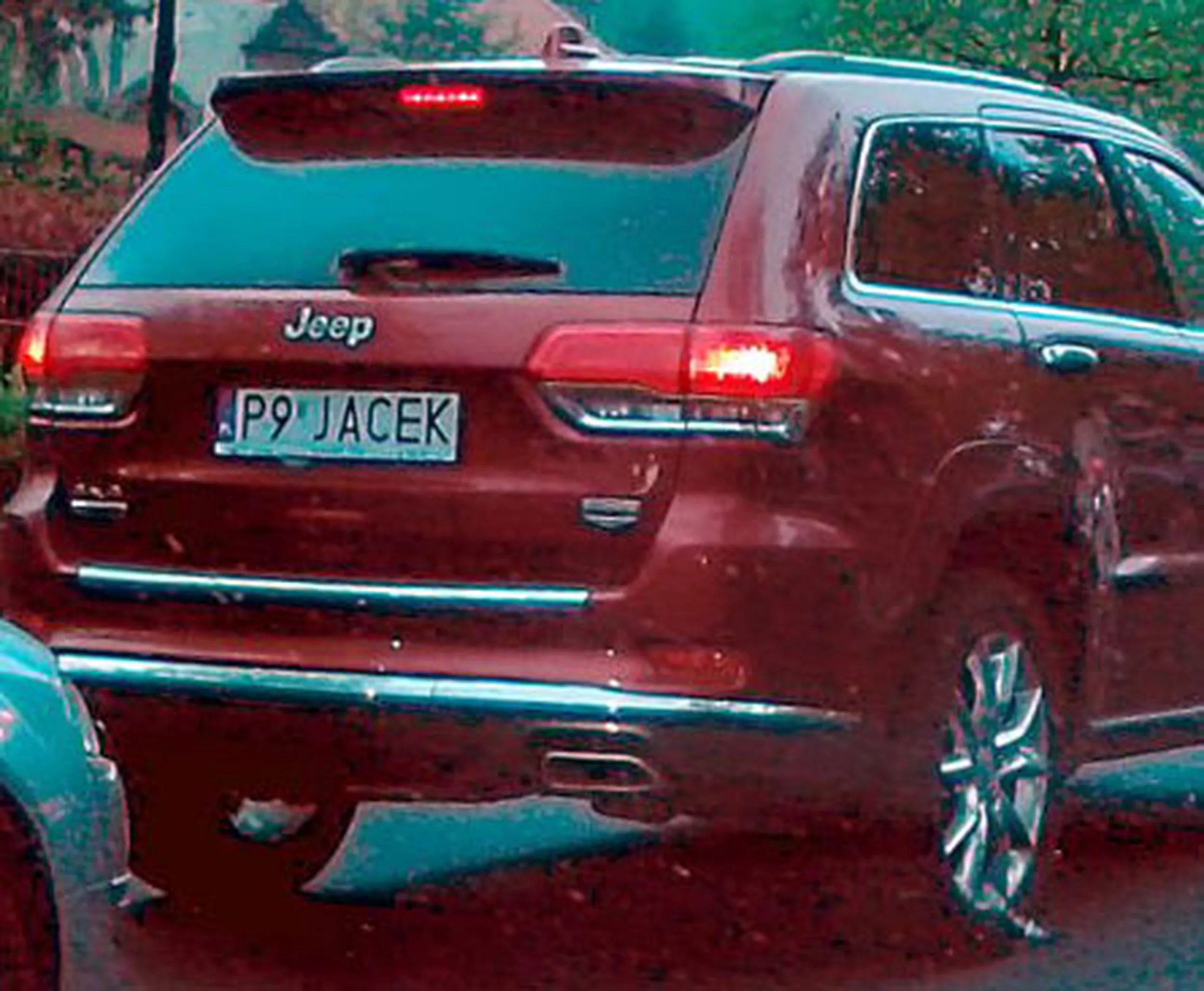 Fajny numer, blacha P9 JACEK