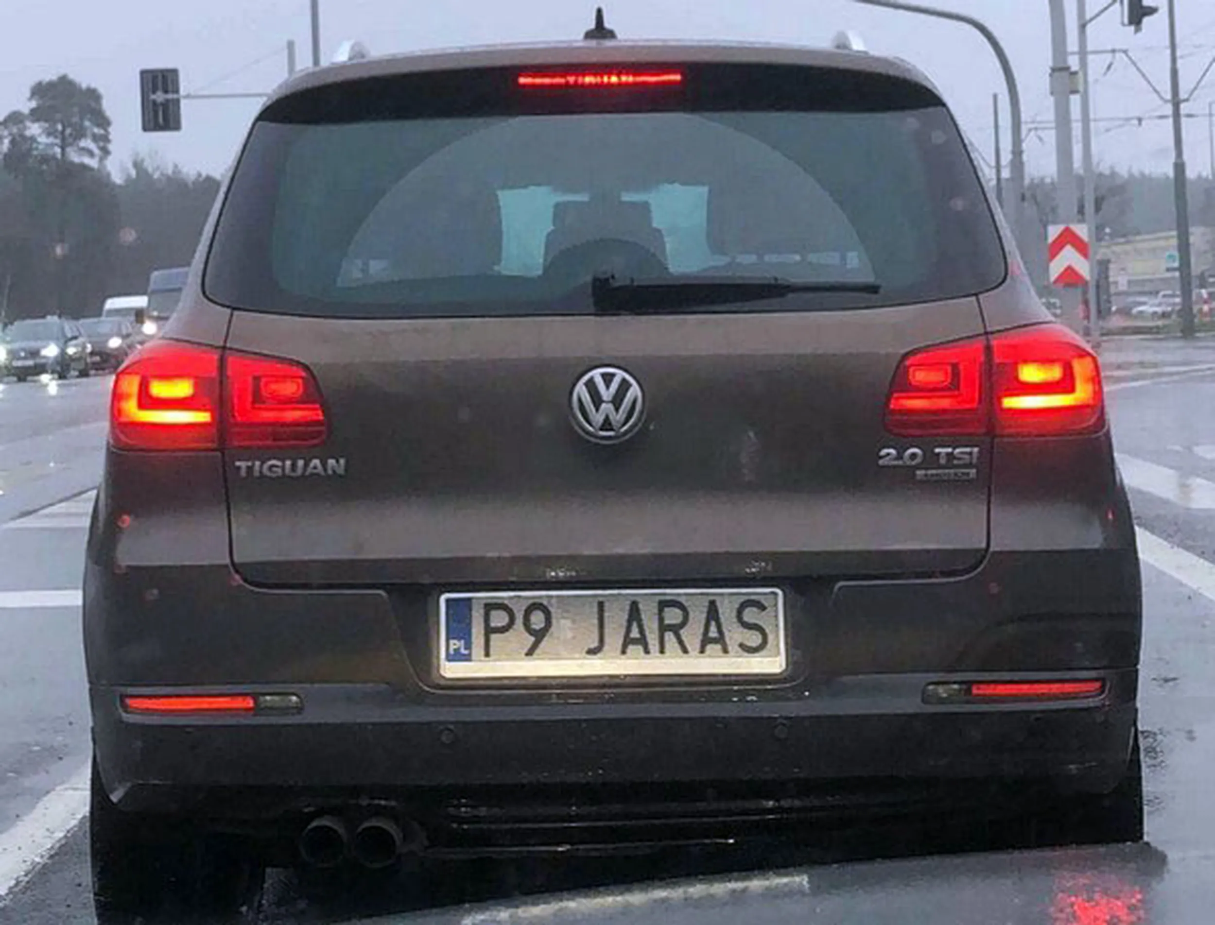 Fajny numer, blacha P9 JARAS