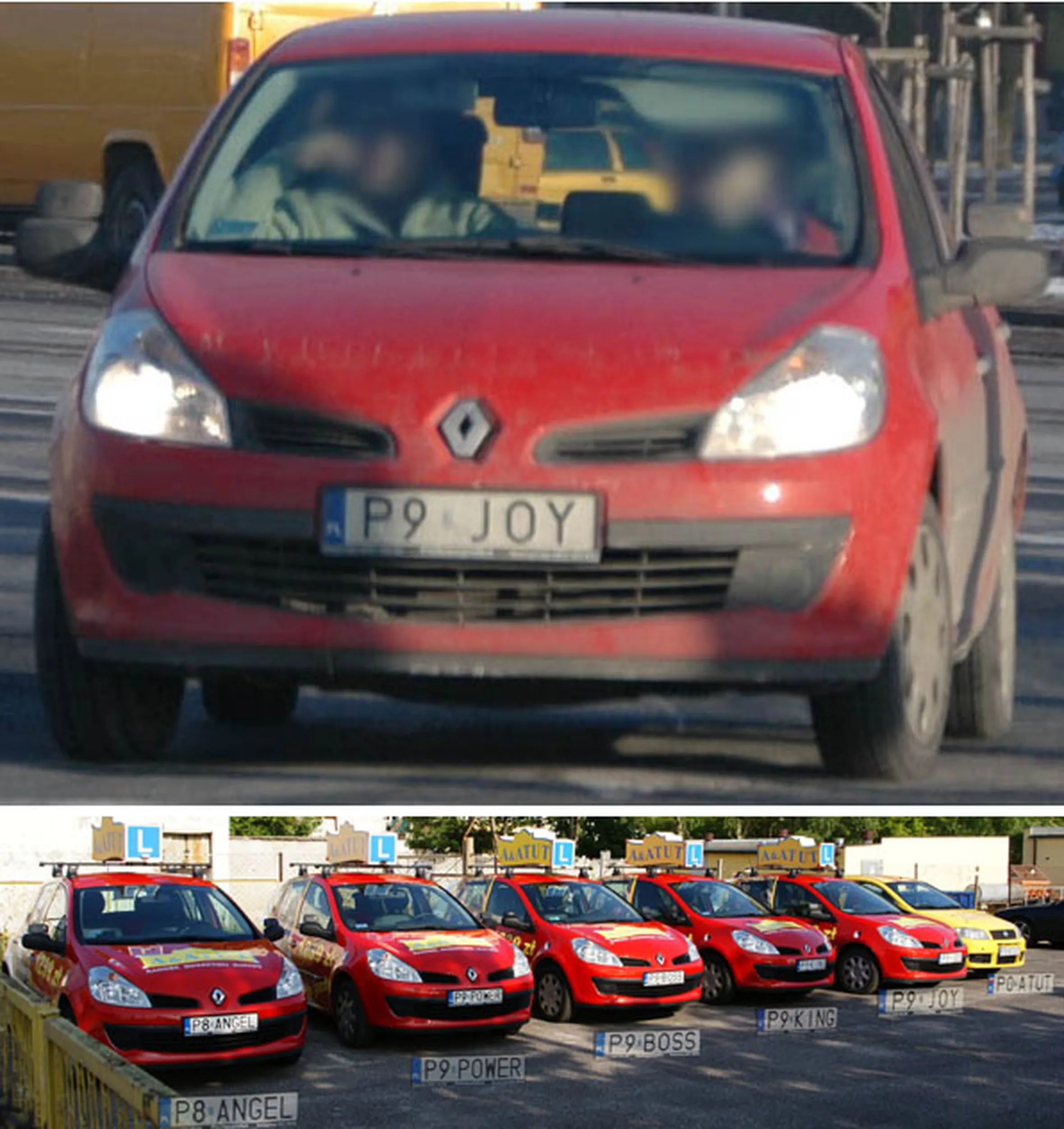 Fajny numer, blacha P9 JOY