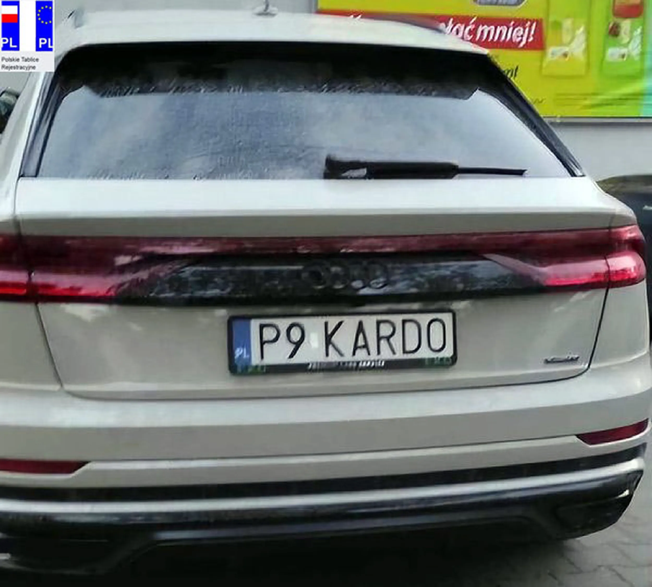 Fajny numer, blacha P9 KARDO