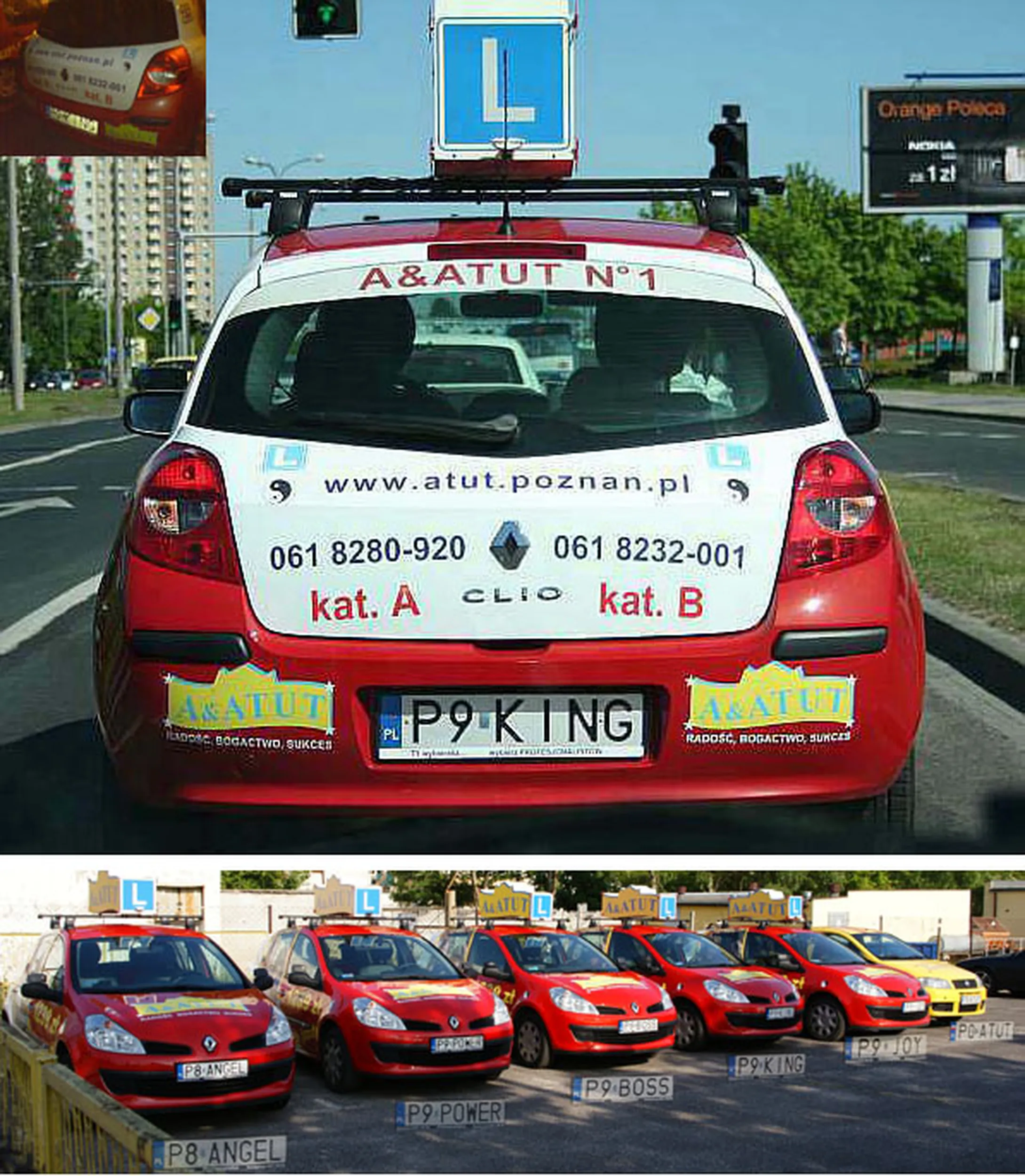 Fajny numer, blacha P9 KING