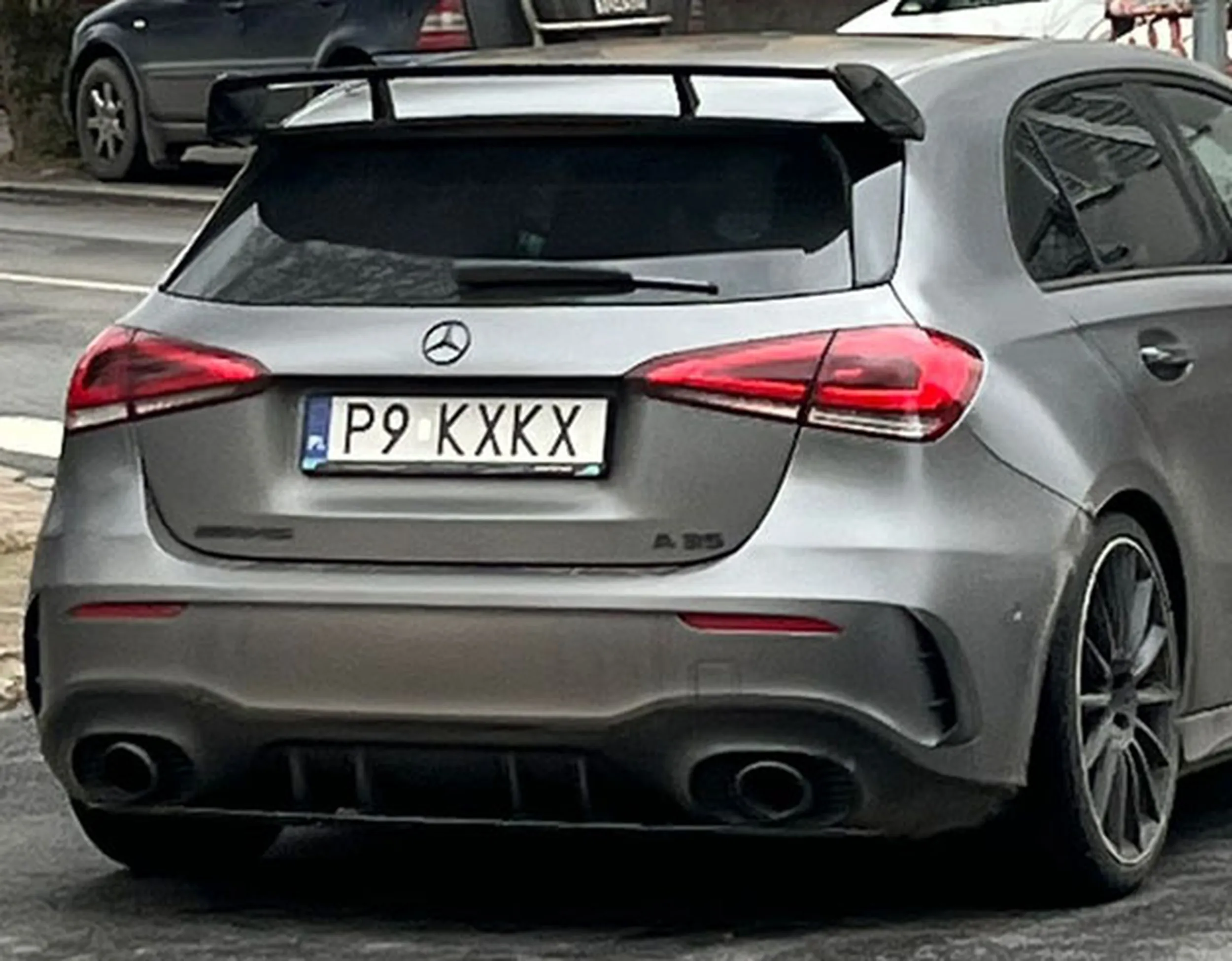 Fajny numer, blacha P9 KXKX