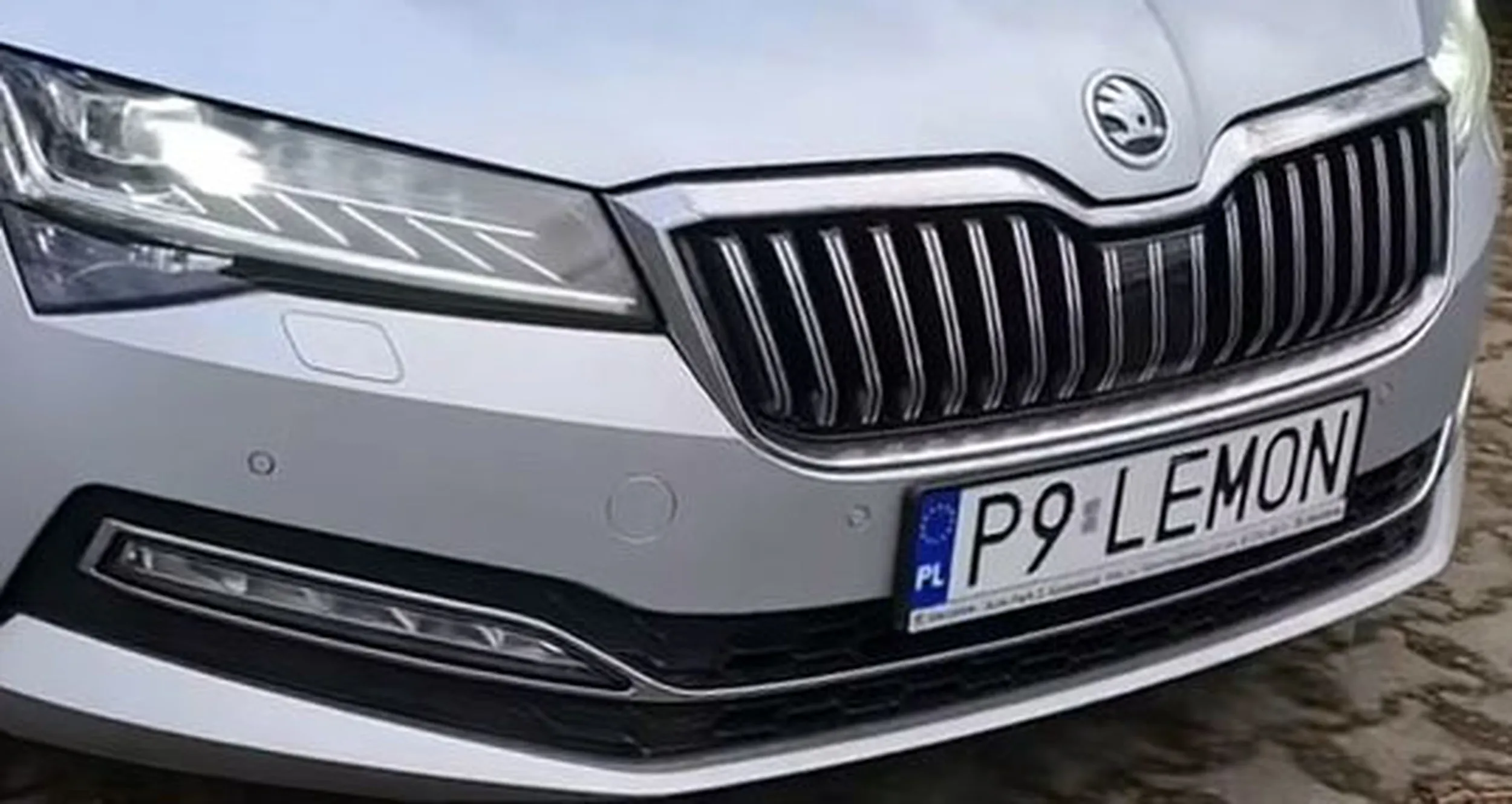 Fajny numer, blacha P9 LEMON