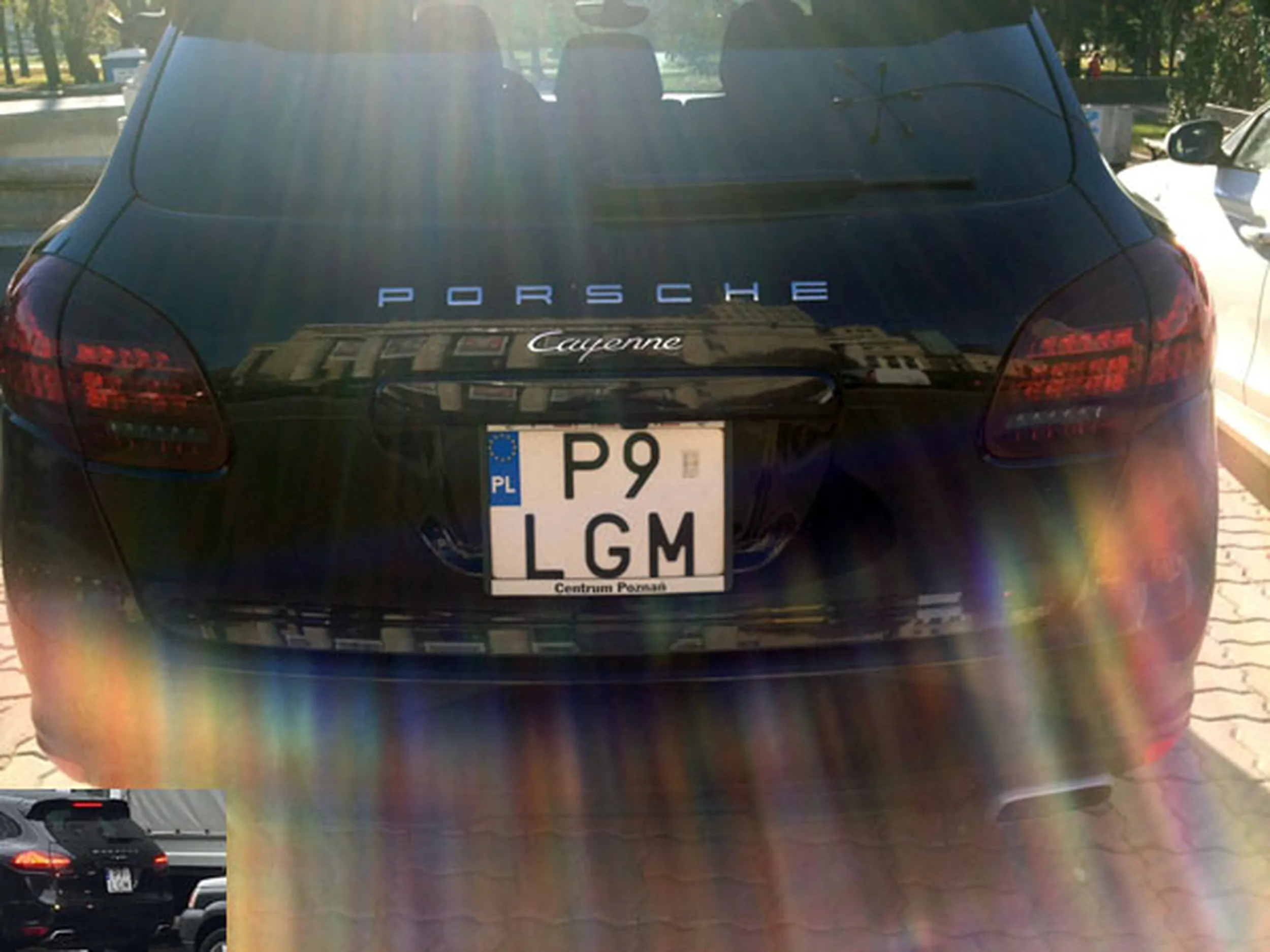 Fajny numer, blacha P9 LGM