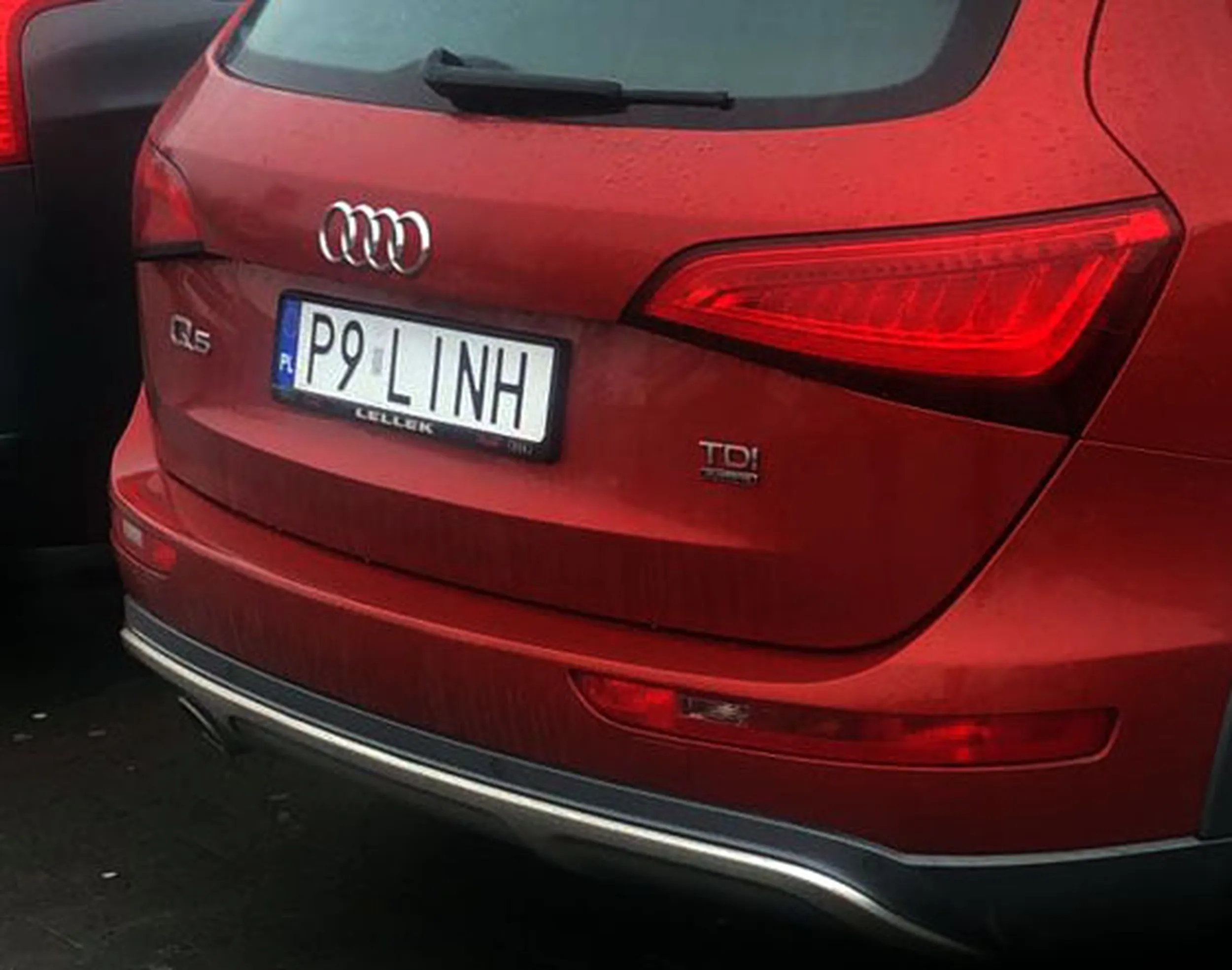 Fajny numer, blacha P9 LINH