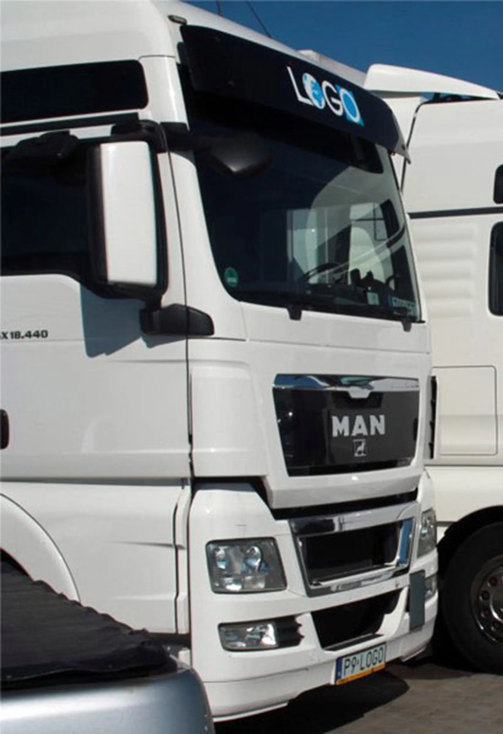 Fajny numer, blacha P9 LOGO