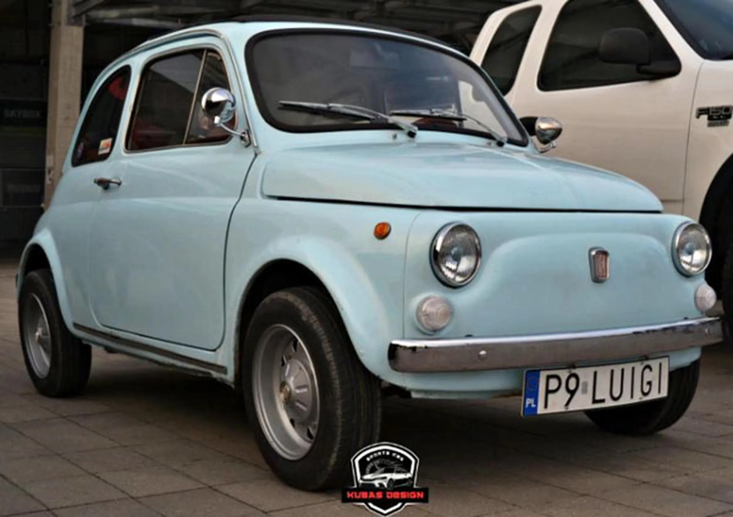 Fajny numer, blacha P9 LUIGI