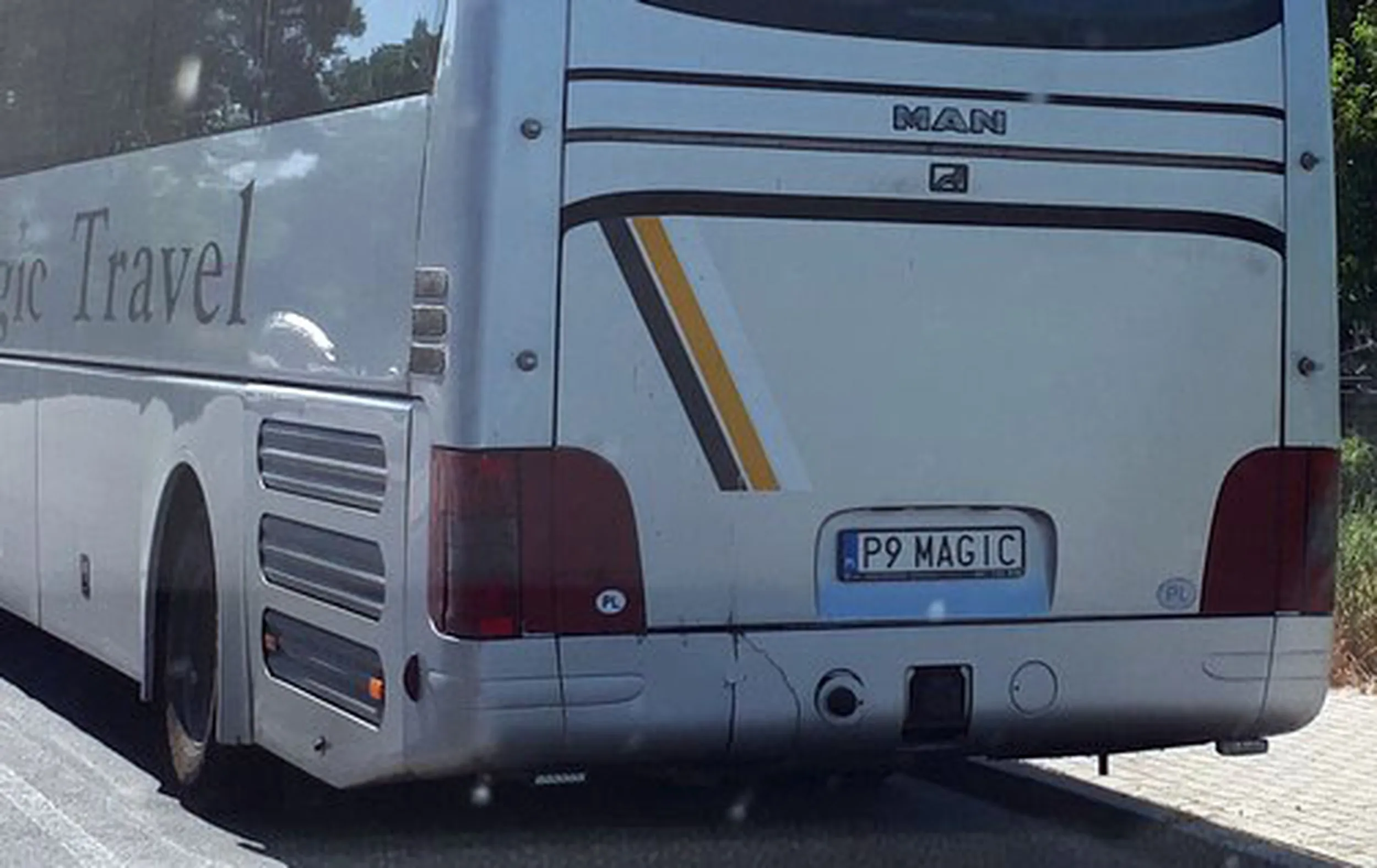 Fajny numer, blacha P9 MAGIC