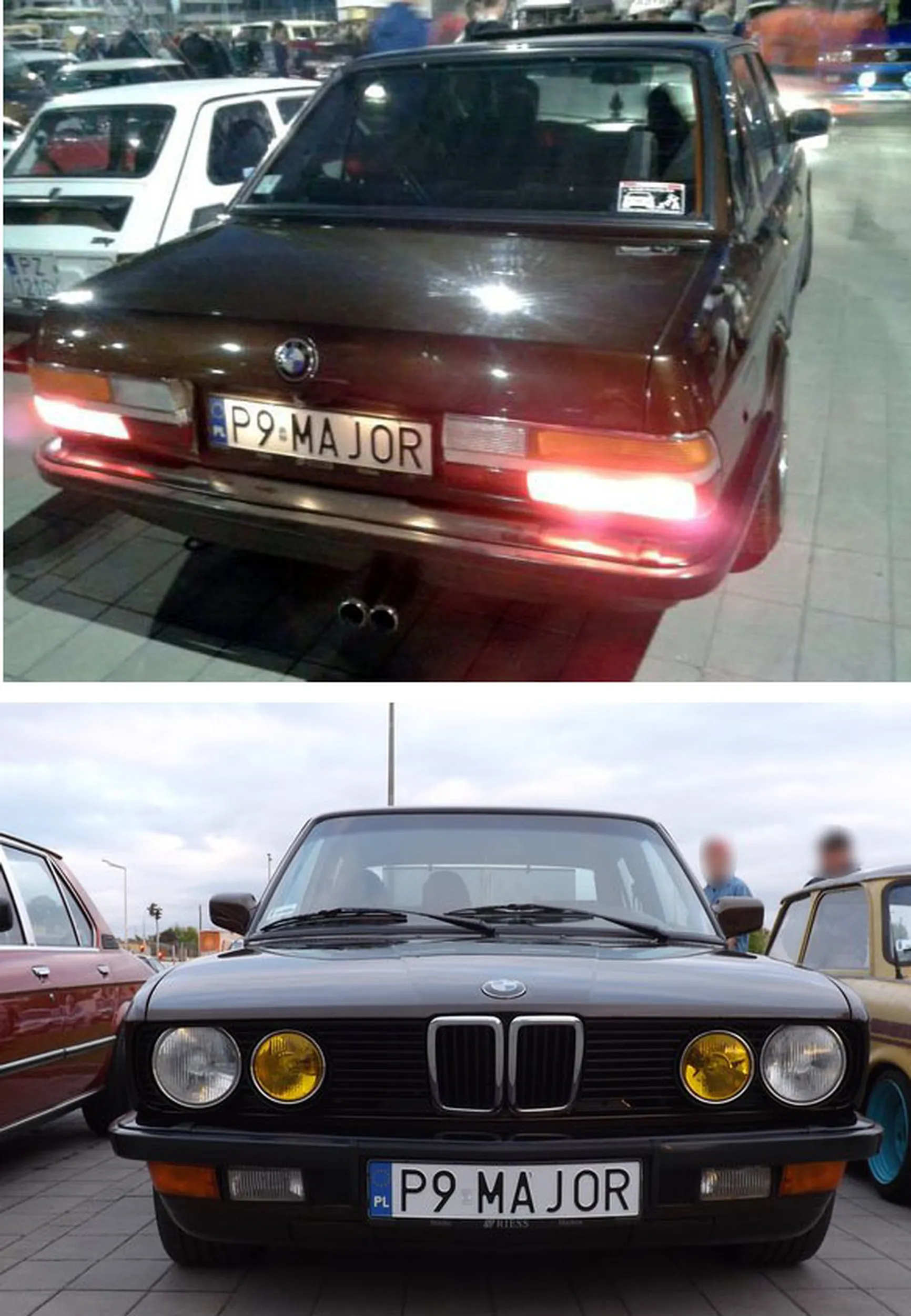 Fajny numer, blacha P9 MAJOR