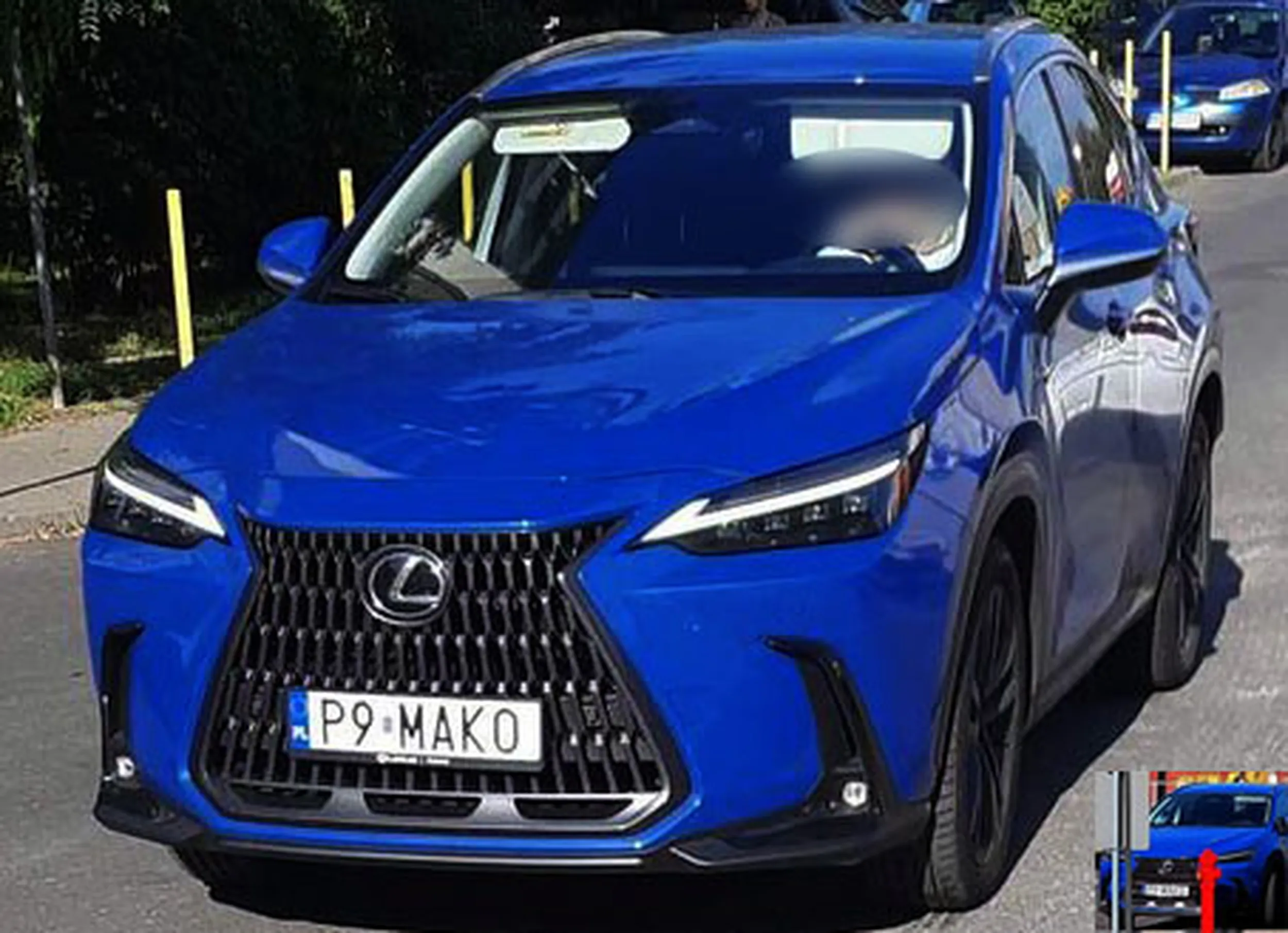 Fajny numer, blacha P9 MAKO