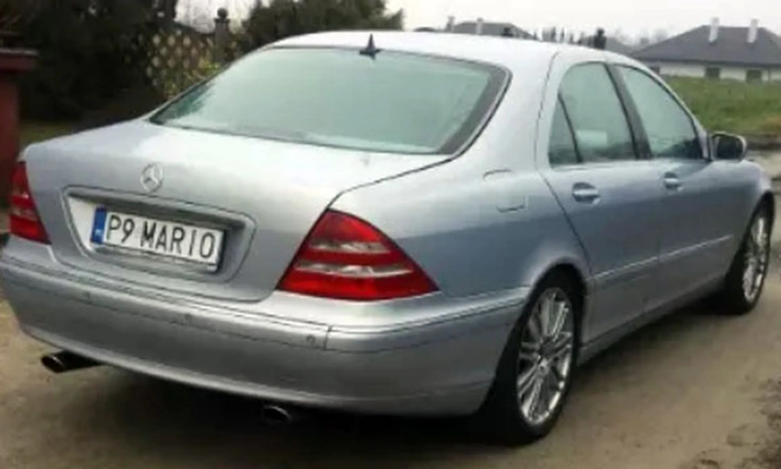 Fajny numer, blacha P9 MARIO