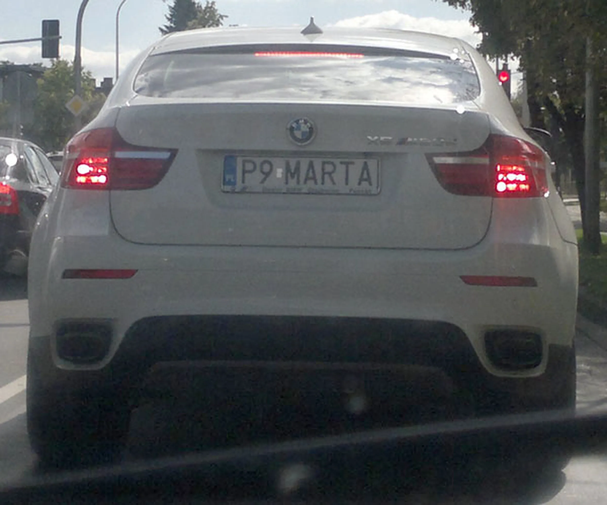 Fajny numer, blacha P9 MARTA