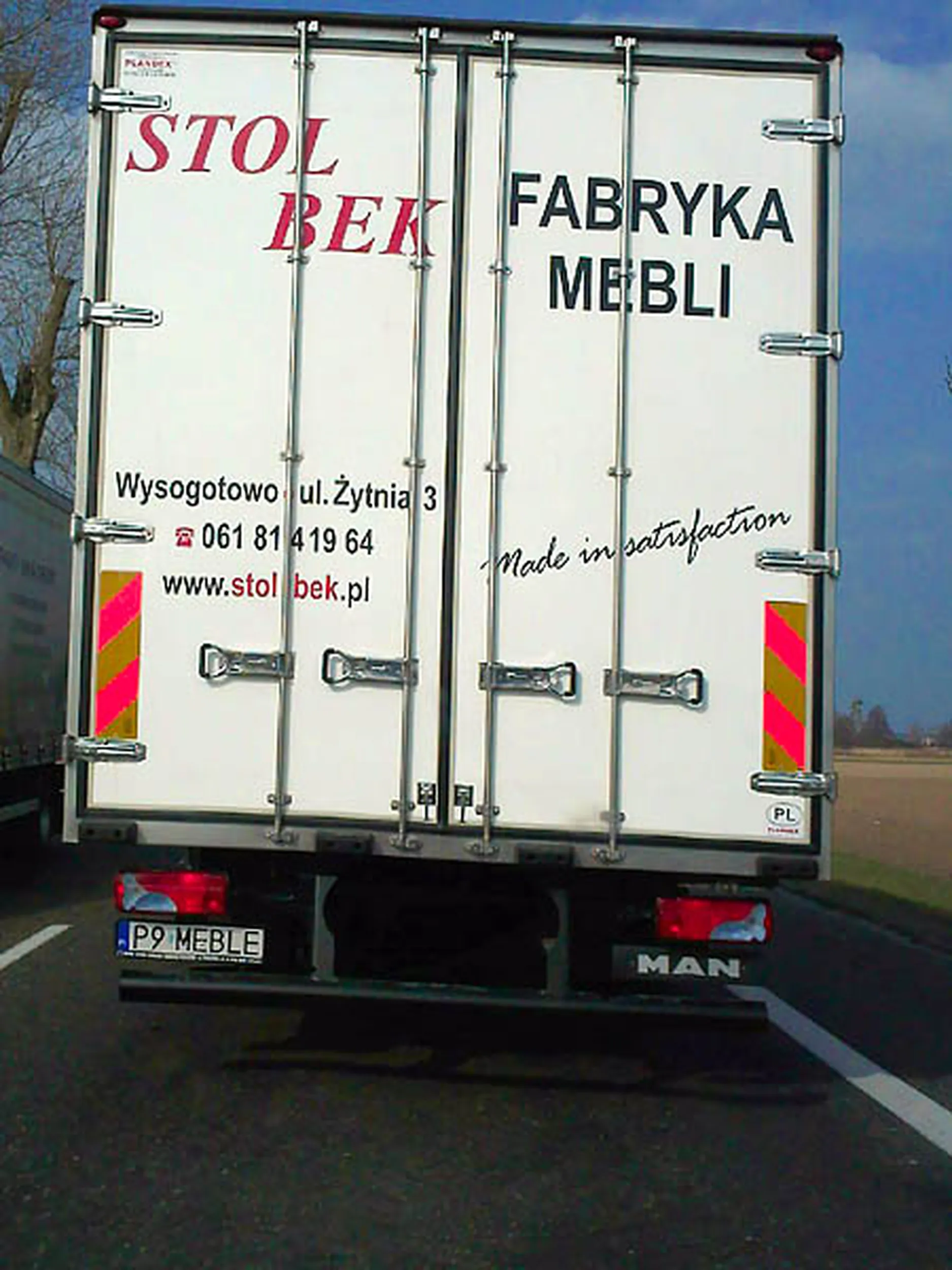 Fajny numer, blacha P9 MEBLE