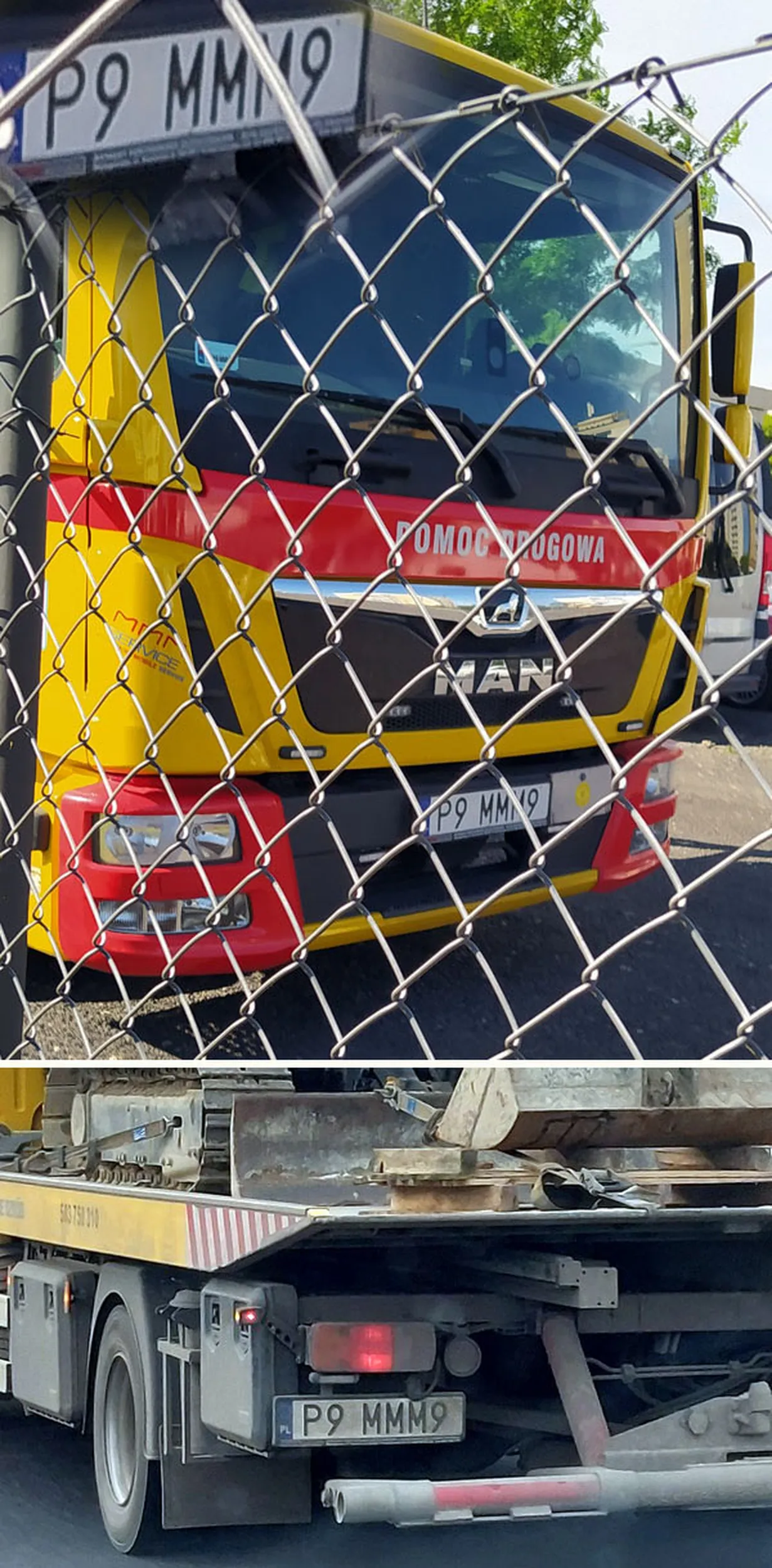 Fajny numer, blacha P9 MMM9