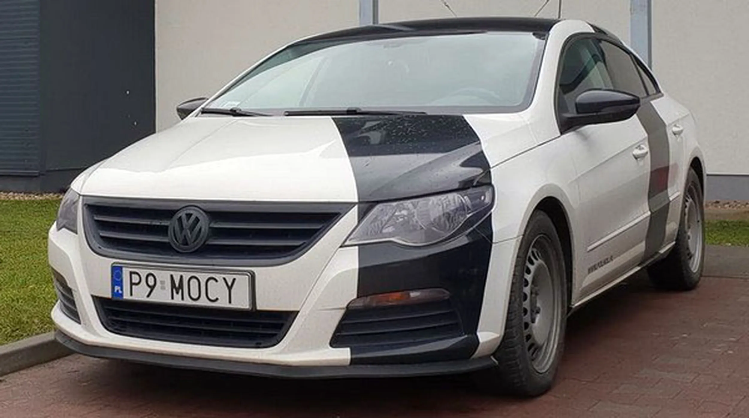 Fajny numer, blacha P9 MOCY