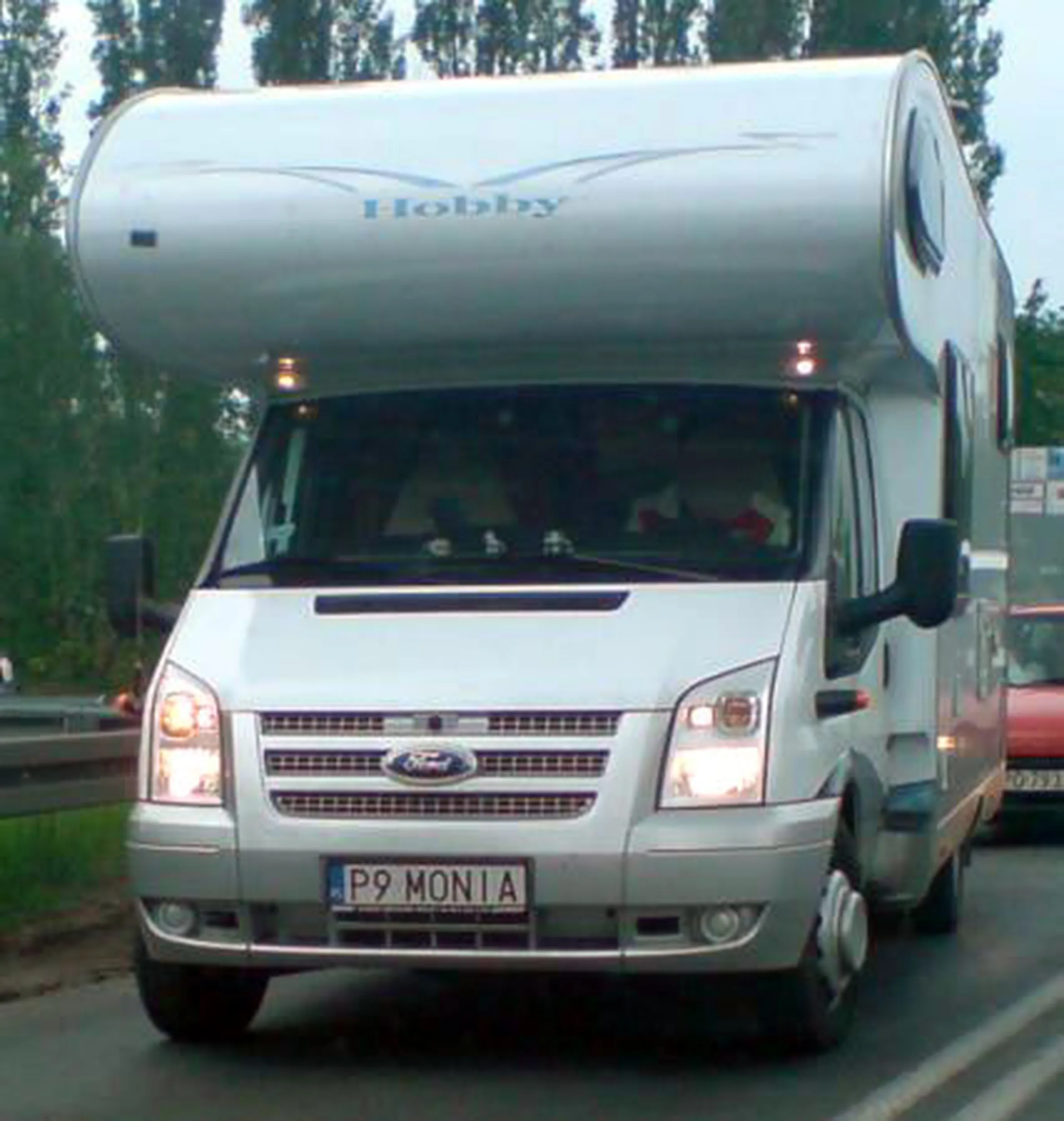 Fajny numer, blacha P9 MONIA