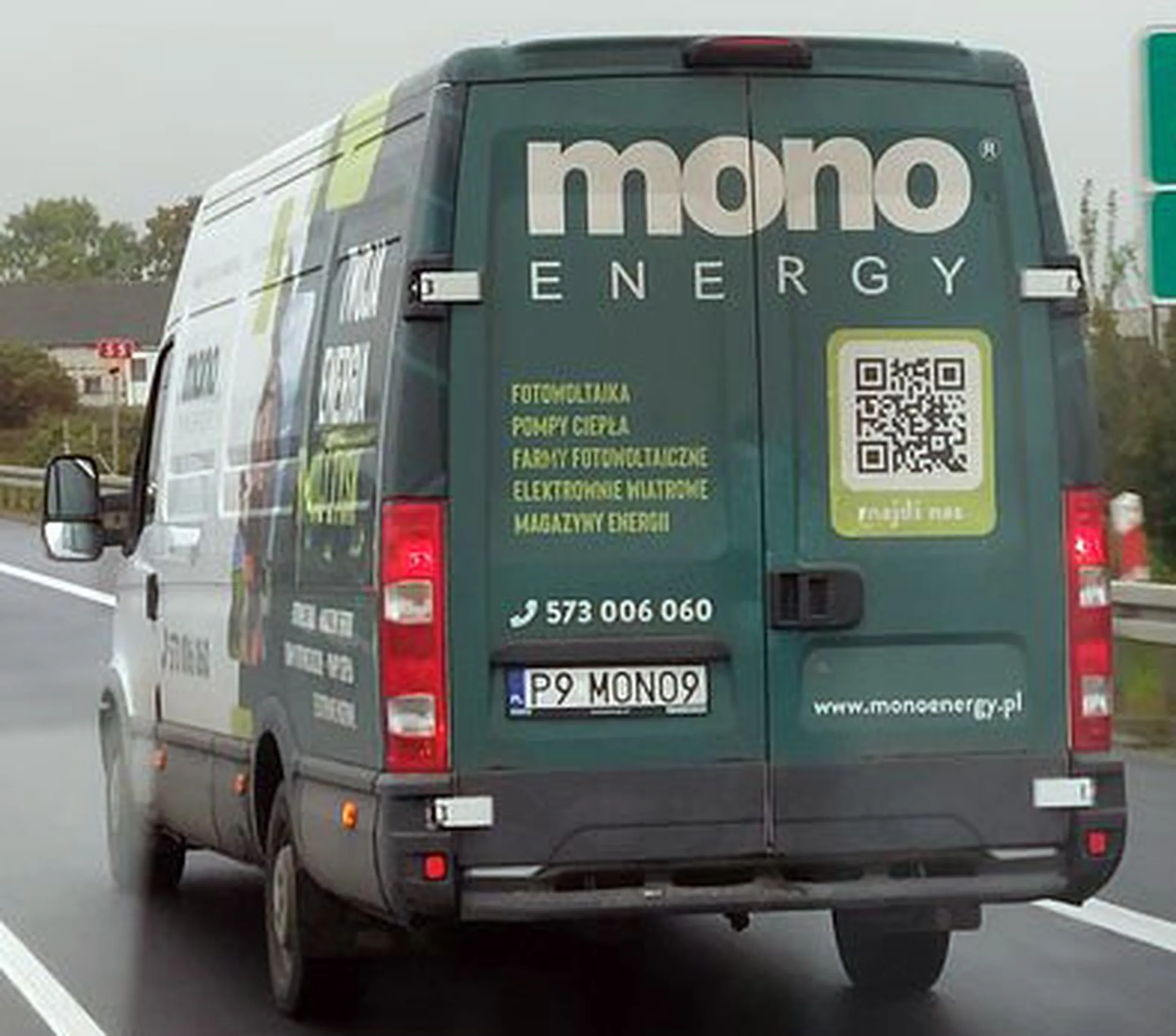 Fajny numer, blacha P9 MONO9