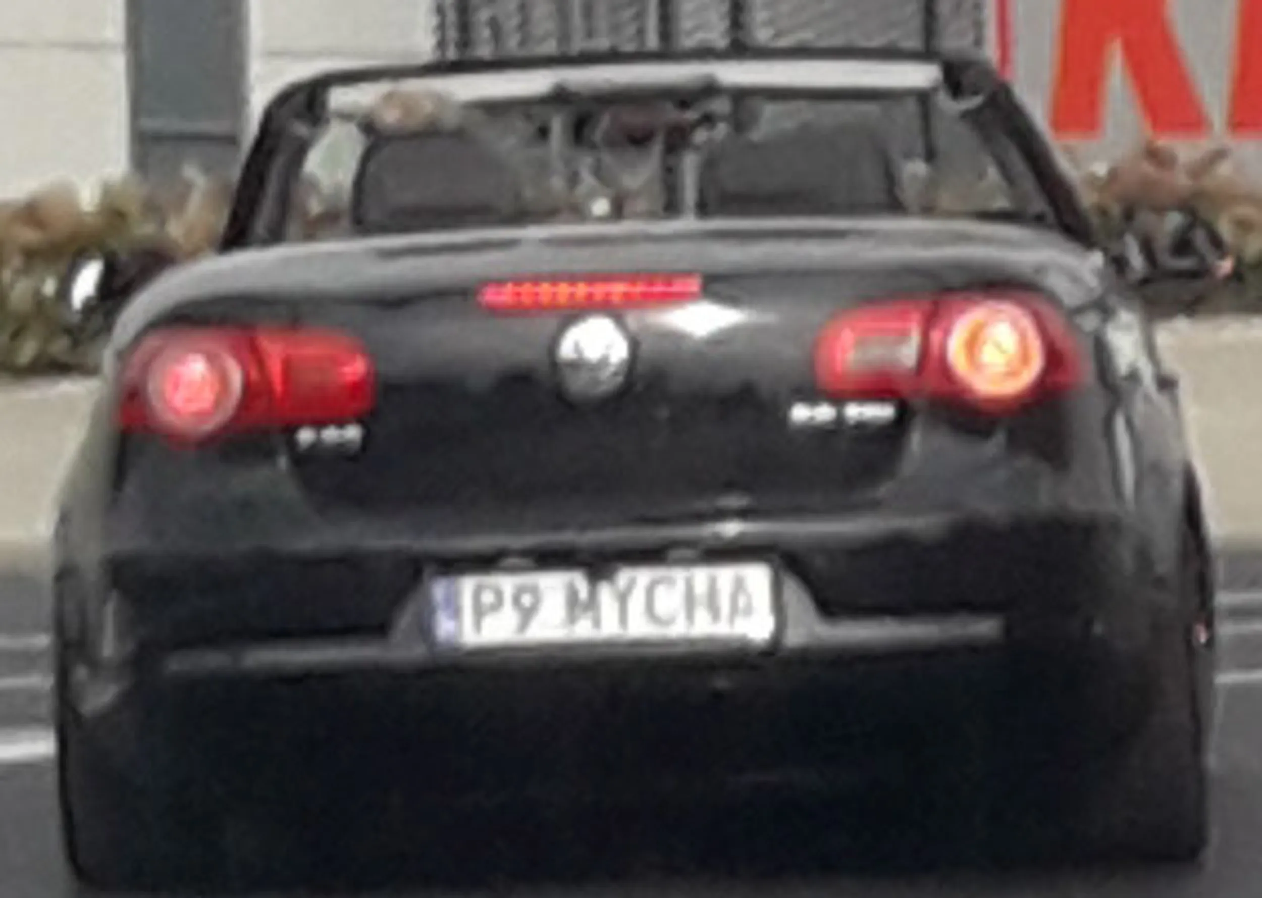 Fajny numer, blacha P9 MYCHA