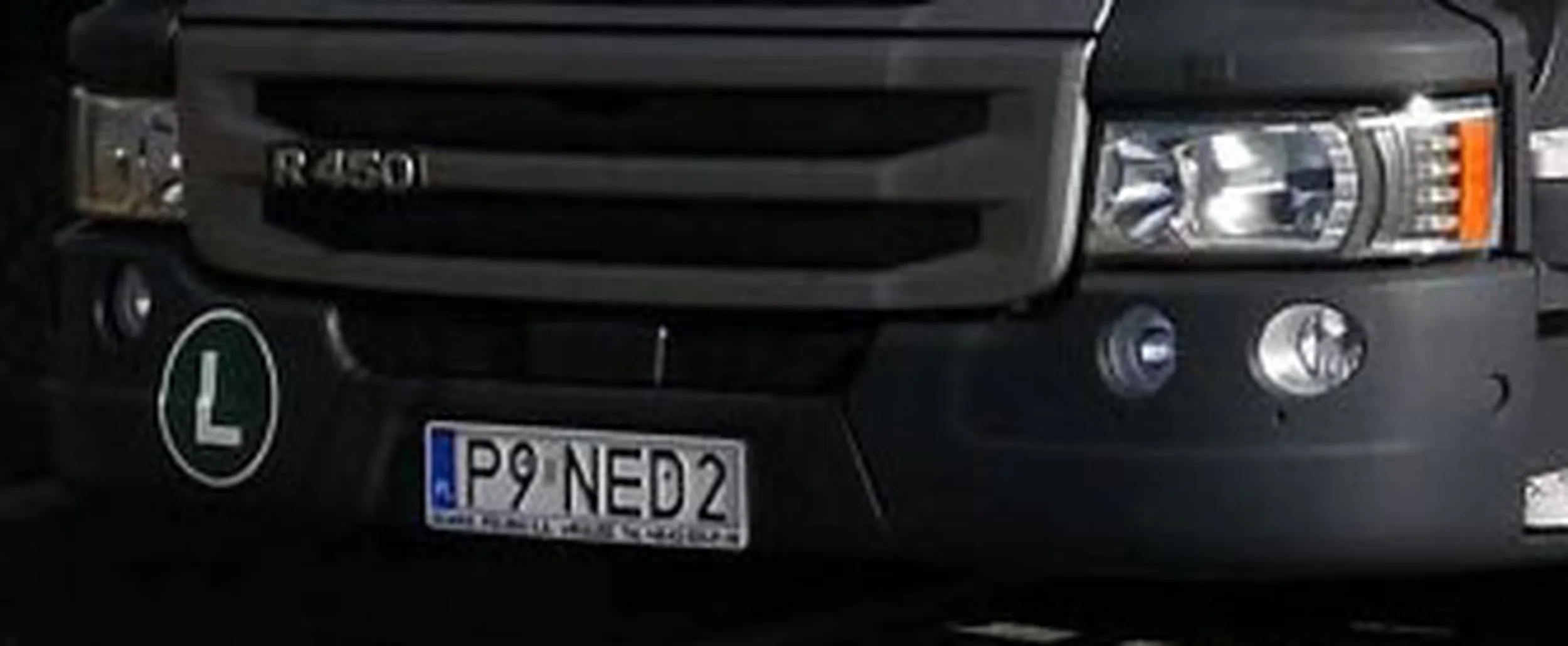 Fajny numer, blacha P9 NED2