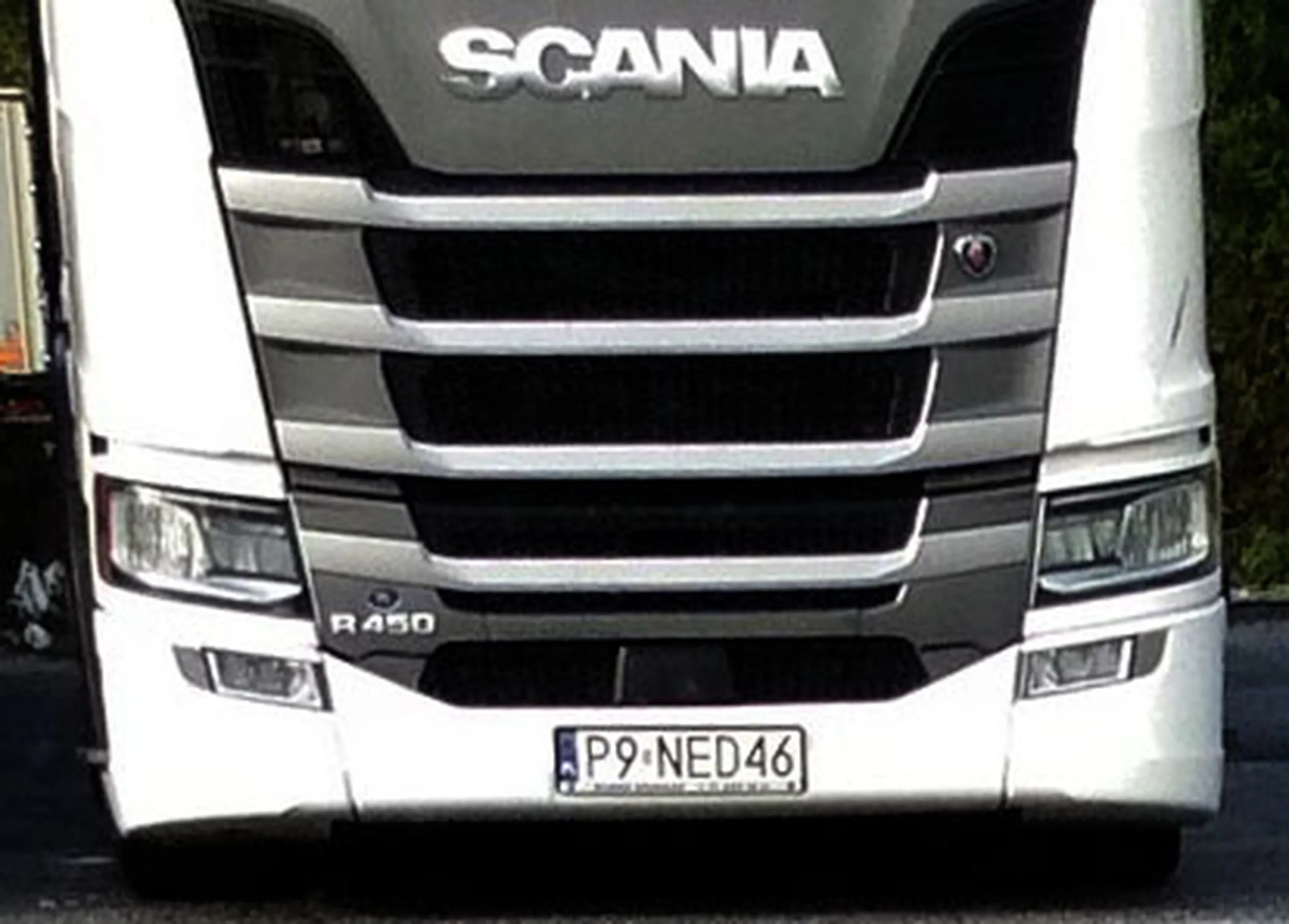 Fajny numer, blacha P9 NED46