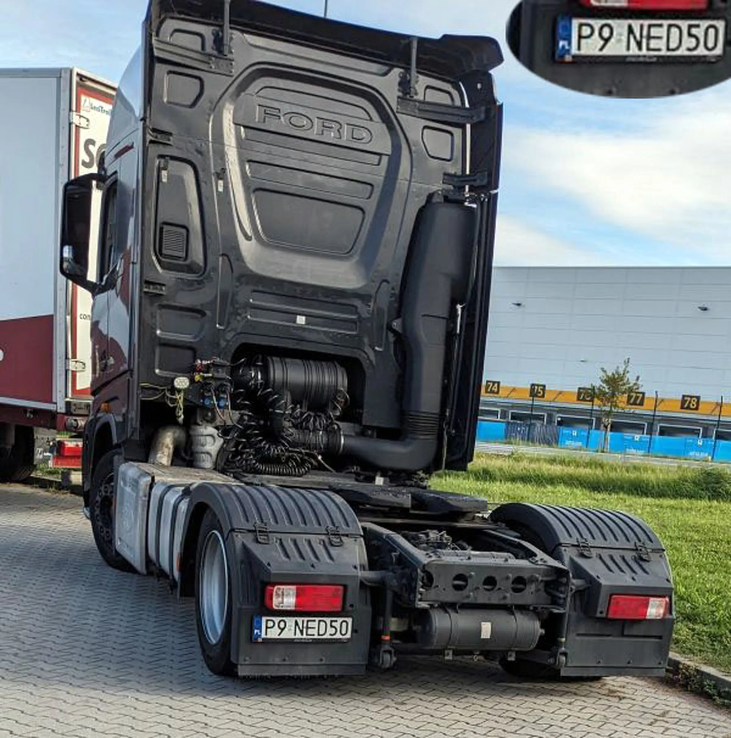 Fajny numer, blacha P9 NED50