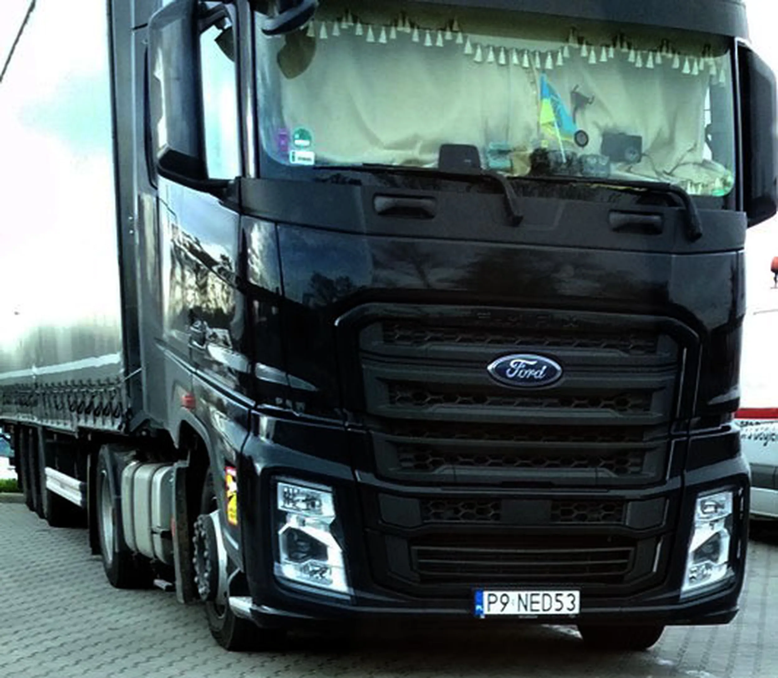 Fajny numer, blacha P9 NED53